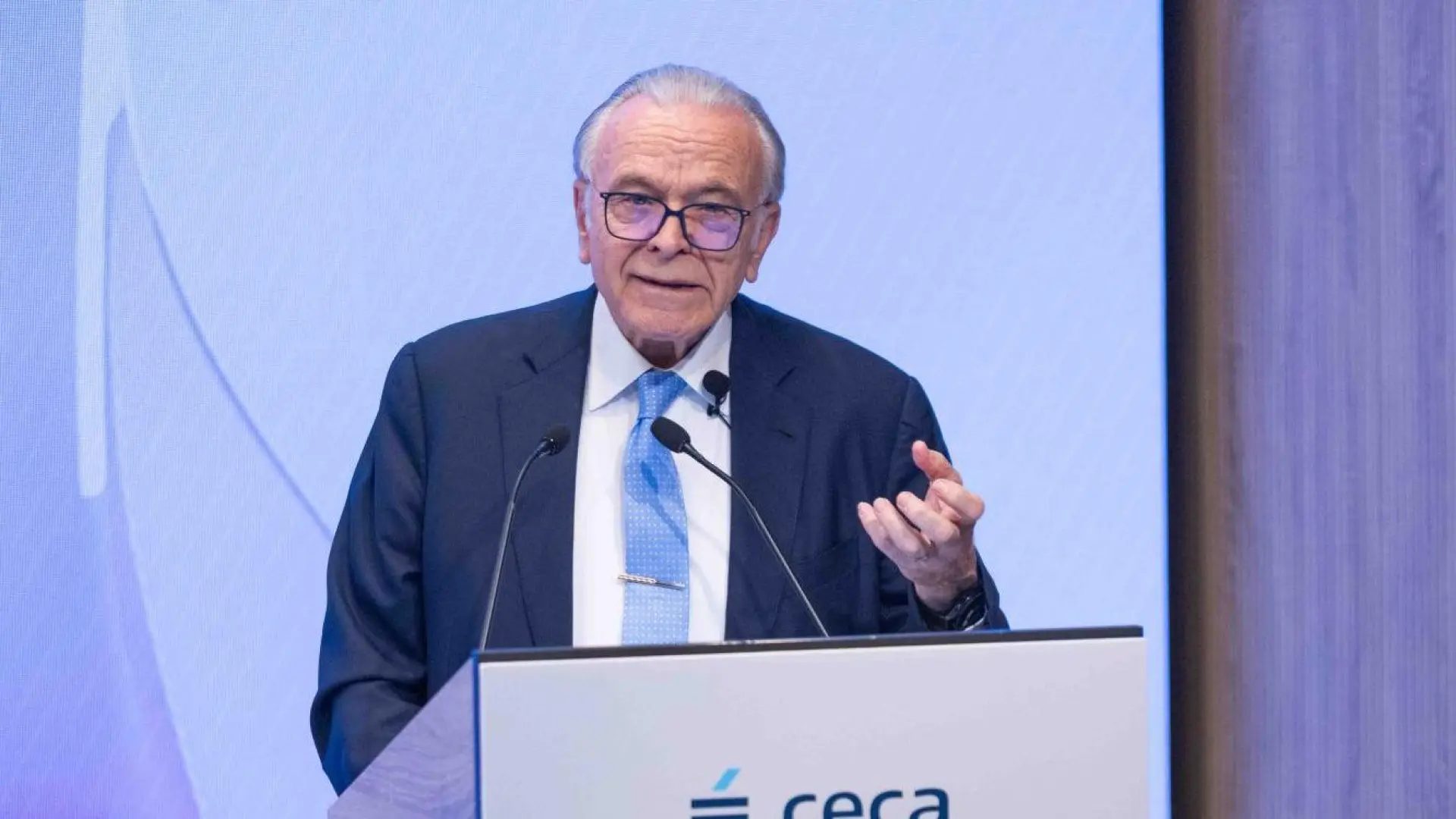 Isidro Fainé, presidente de CECA.CECA