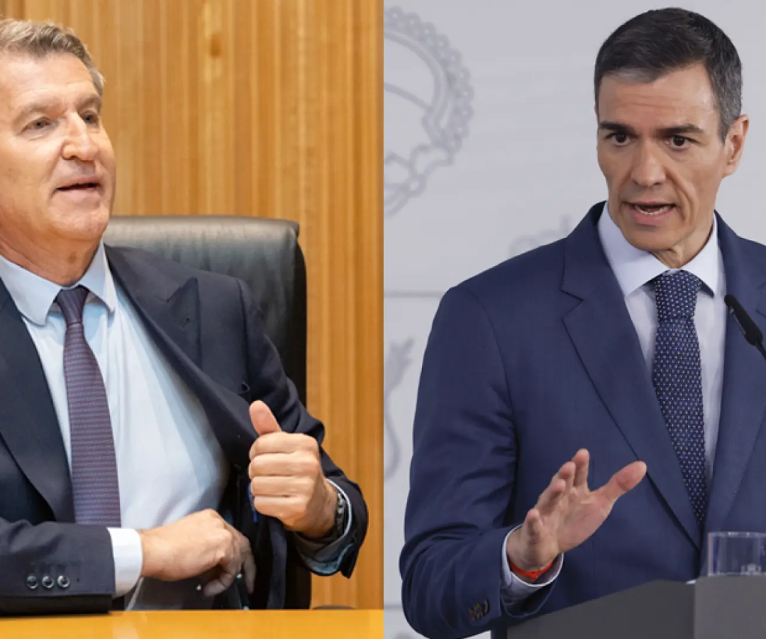 Feijóo y Sánchez.20minutos