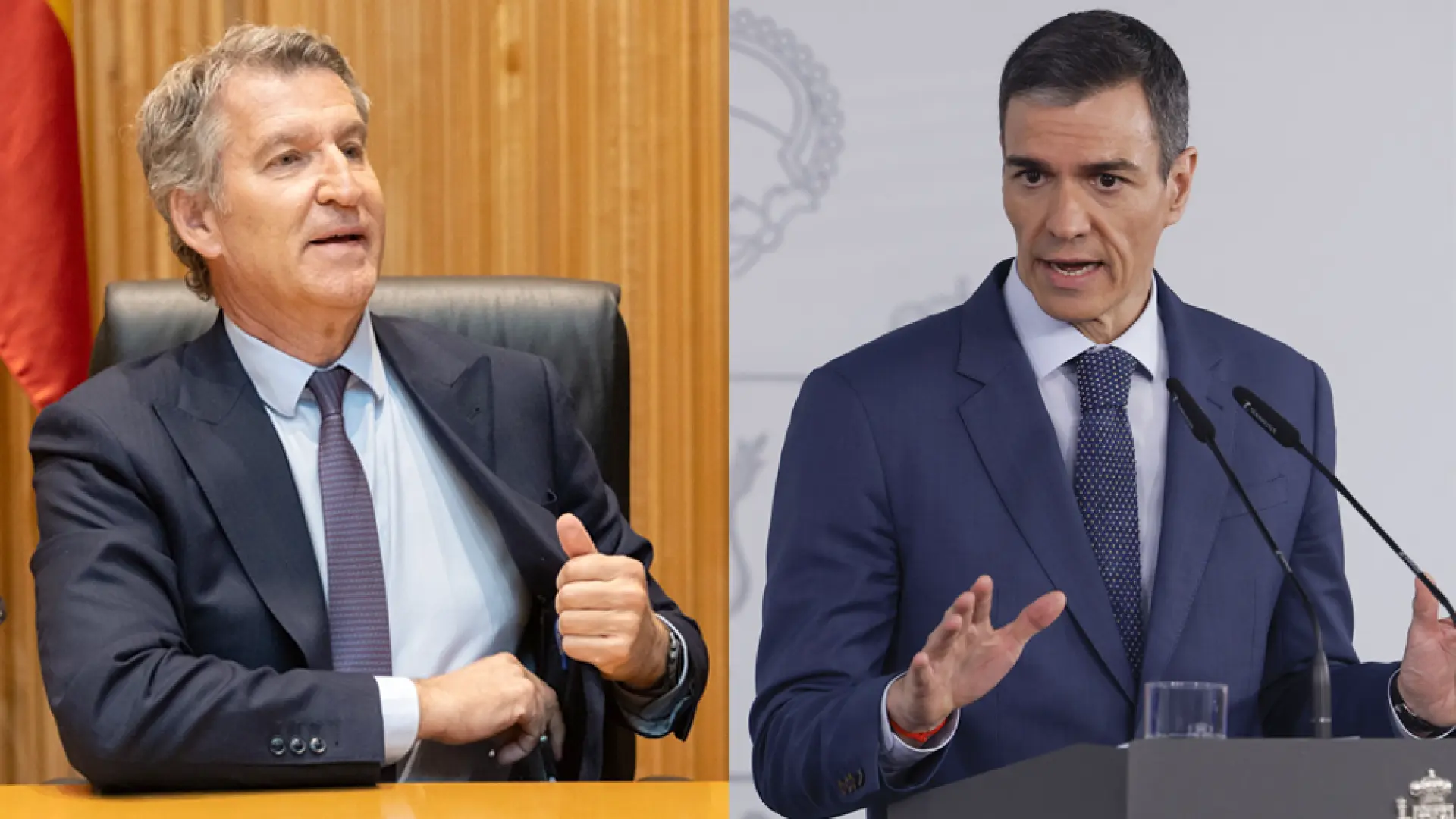 Feijóo y Sánchez.20minutos