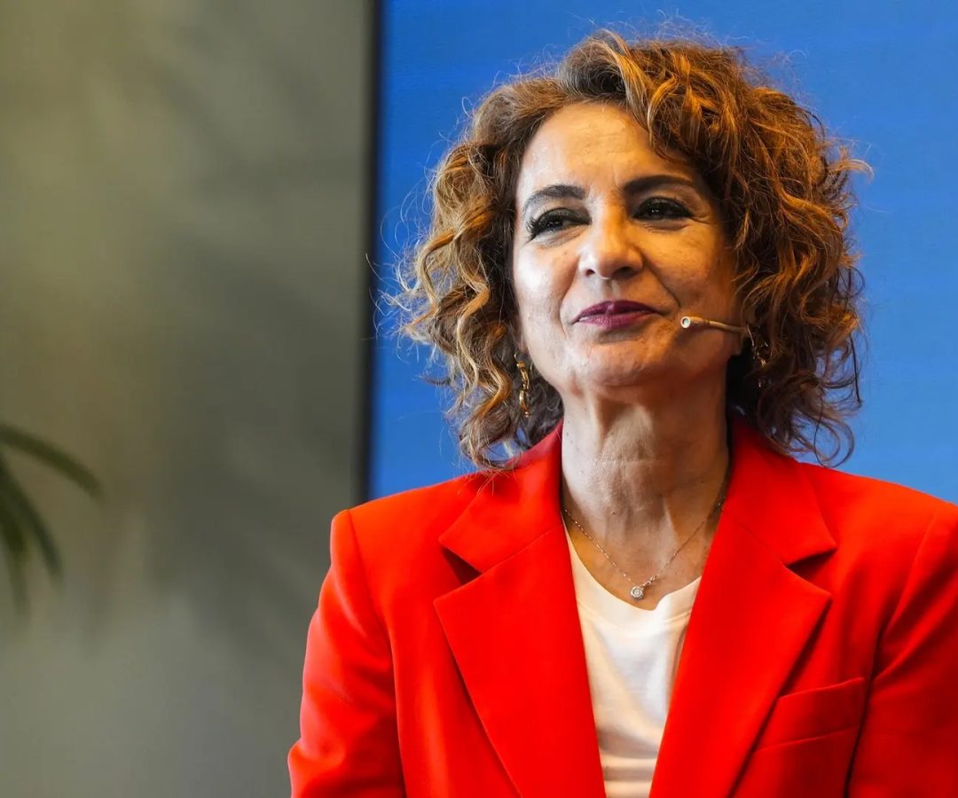 La secretaria general del PSOE-A y candidata a la Presidencia de la Junta de Andalucía, María Jesús Montero en un acto en Sevilla.Europa Press