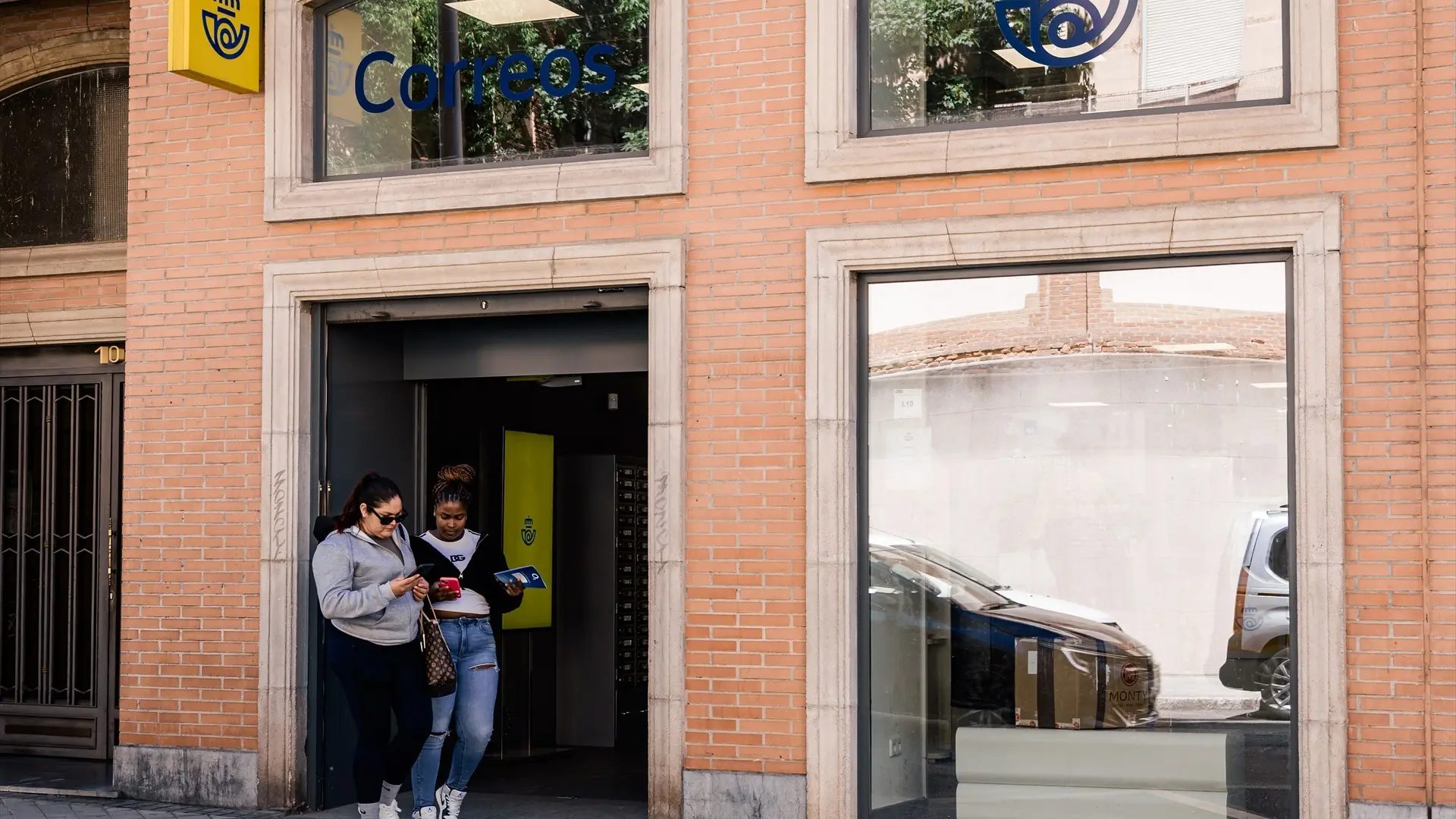 Oficina de Correos de Palos de la Frontera, a 16 de abril de 2026, en Madrid (España).Carlos Luján