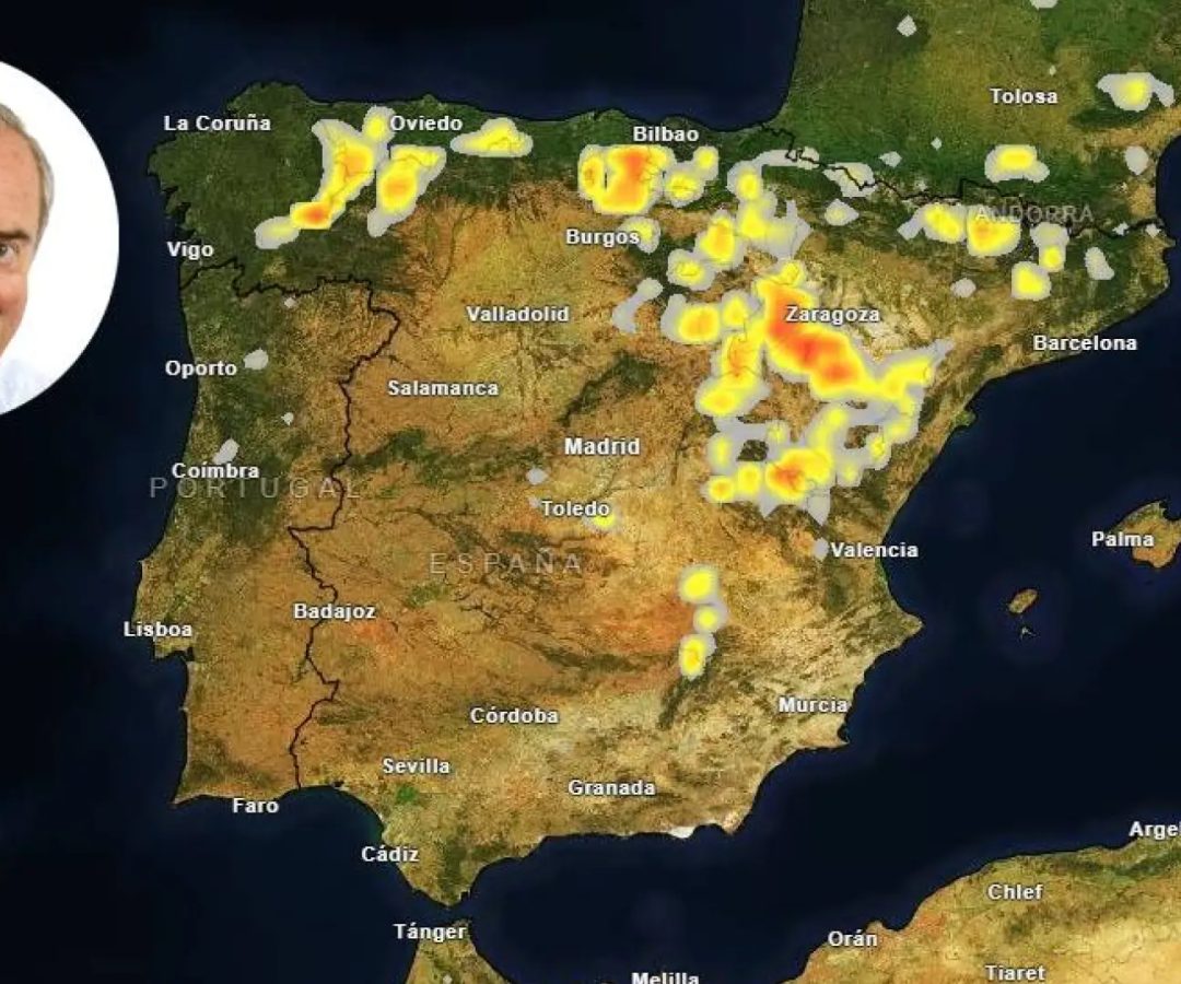 José Antonio Maldonado advierte de tormentas de tarde y chaparrones este fin de semana.EUROPA PRESS / METEORED