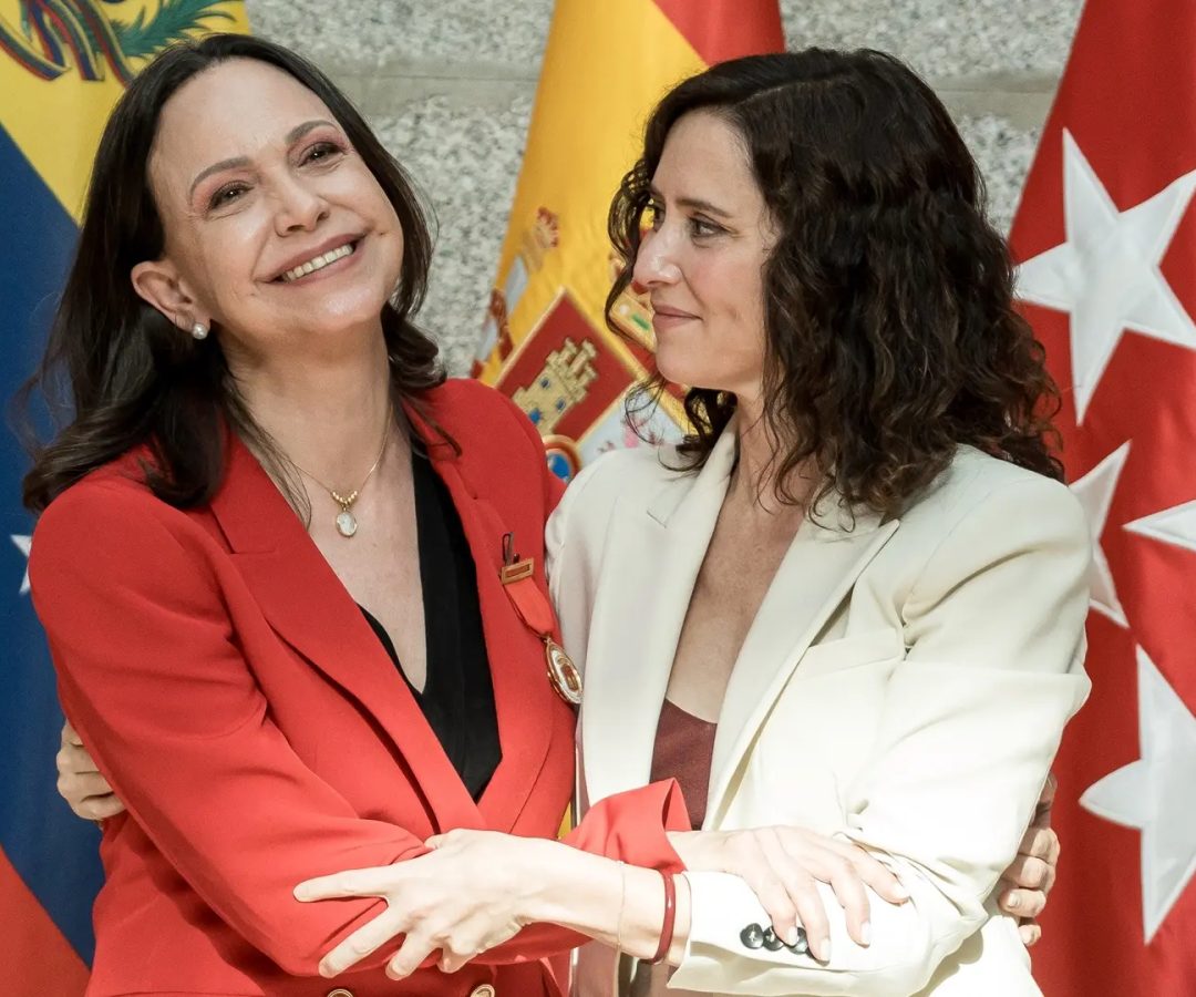 Isabel Díaz Ayuso y María Corina MachadoEP