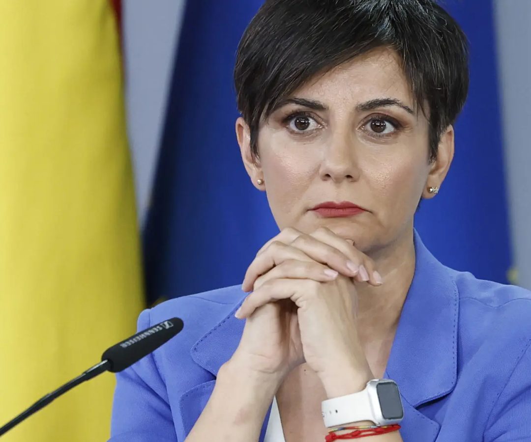 La ministra de Vivienda y Agenda Urbana, Isabel Rodríguez, durante la rueda de prensa posterior a la reunión semanal del Consejo de Ministros, este martes, en.EFE