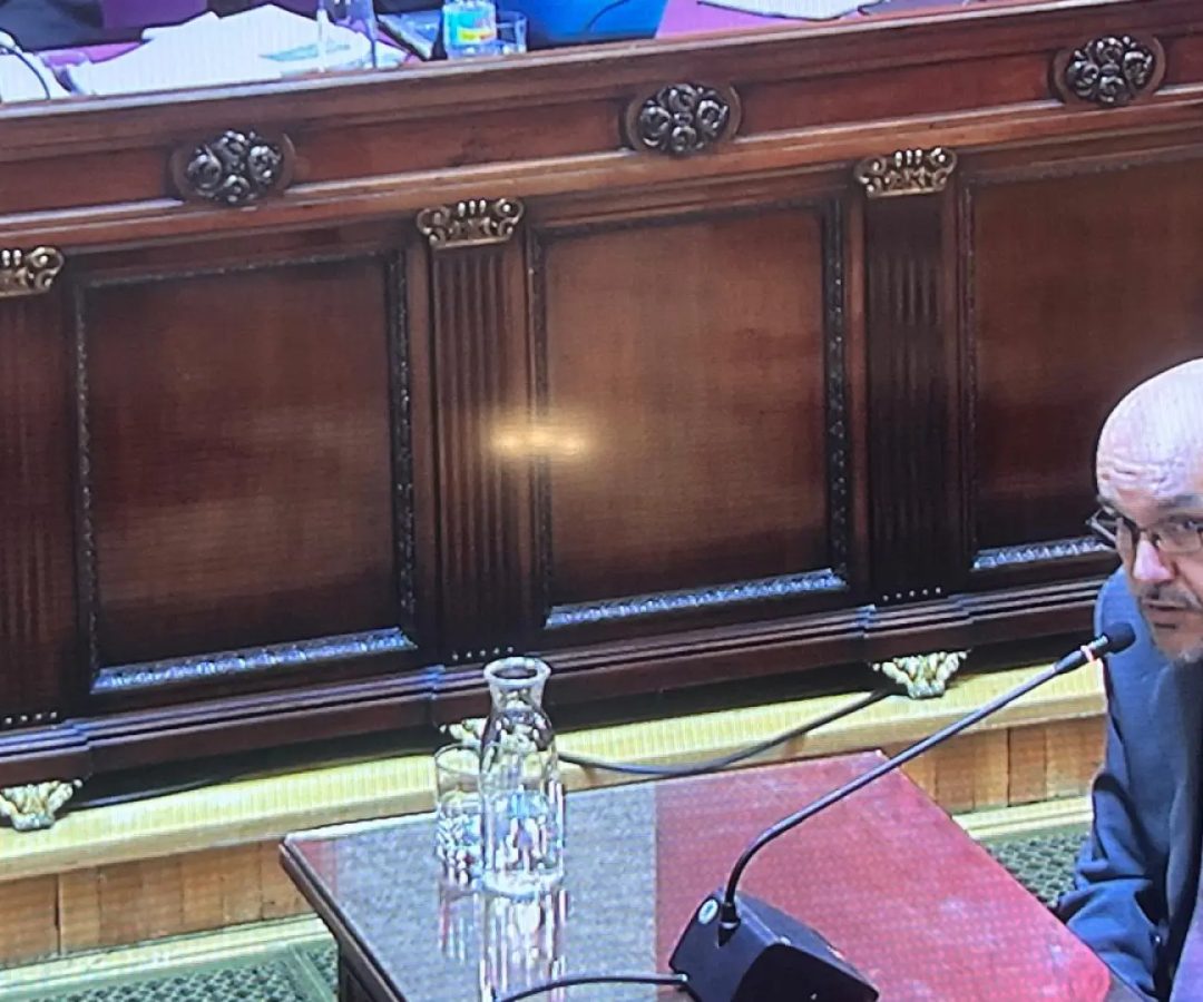 El exjefe de Gabinete de María Jesús Montero, Carlos Moreno, en el Supremo.