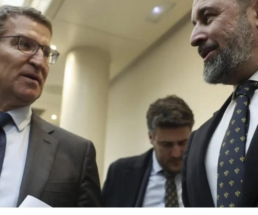 Feijó y Abascal pactan la indigna "prioridad nacional" en ExtremaduraKik Huesca. EFE