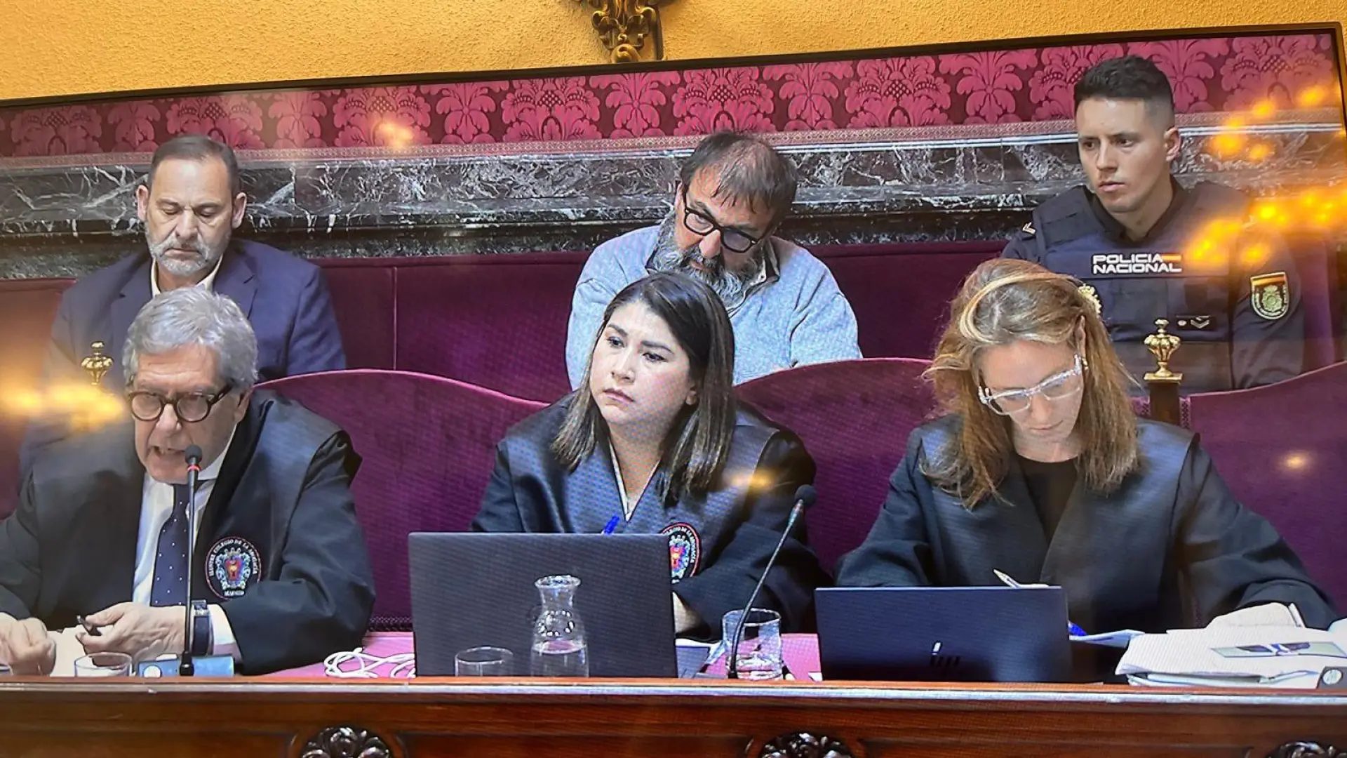 José Luis Ábalos (i) y Koldo García (d) durante el juicio en el Tribunal Supremo.TS