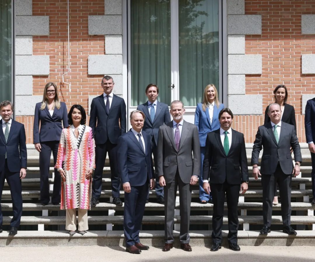 Felipe IV y Heineken España posan en La ZarzuelaCasa de S.M. El Rey / Jose Jimenez