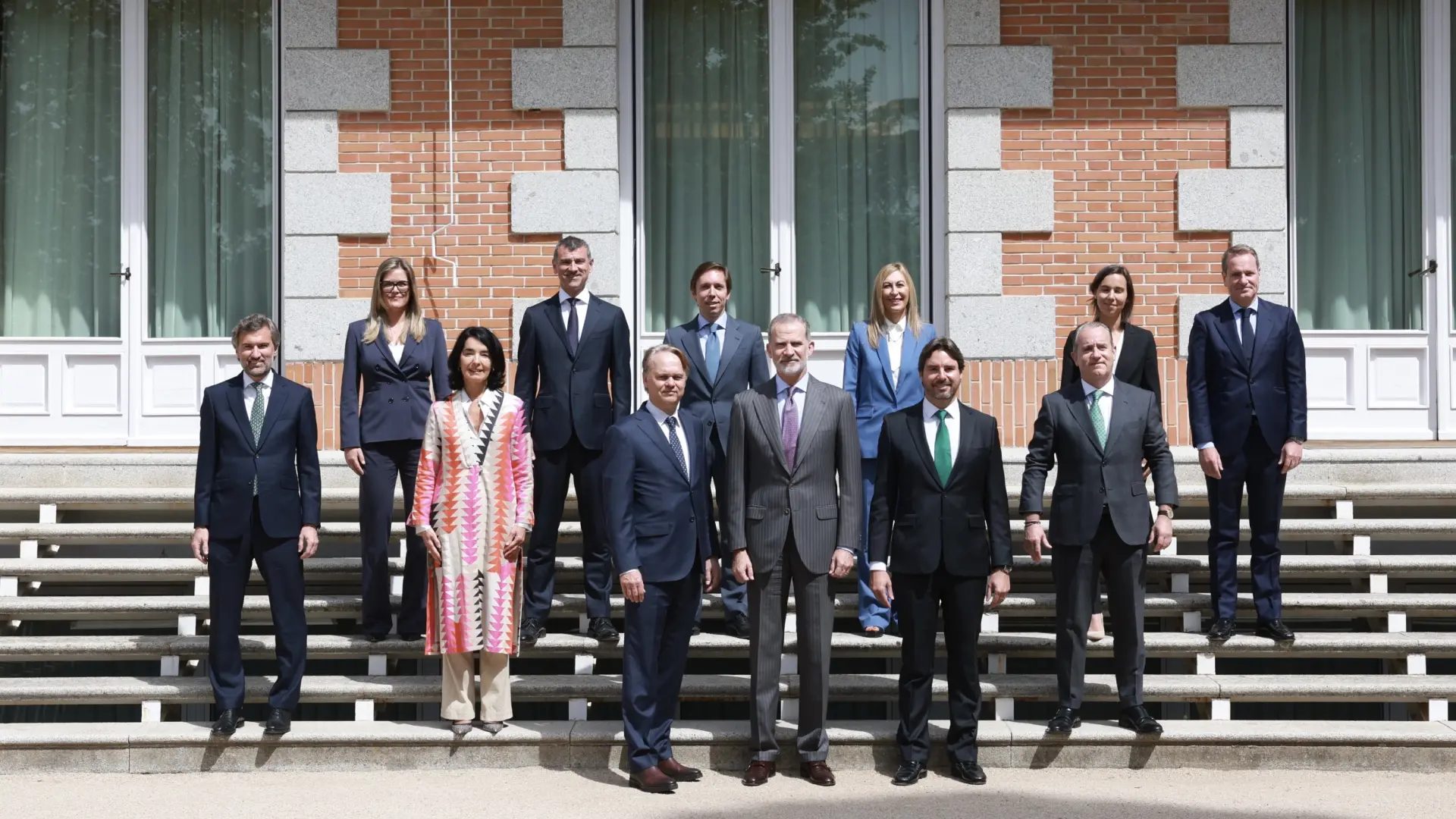 Felipe IV y Heineken España posan en La ZarzuelaCasa de S.M. El Rey / Jose Jimenez