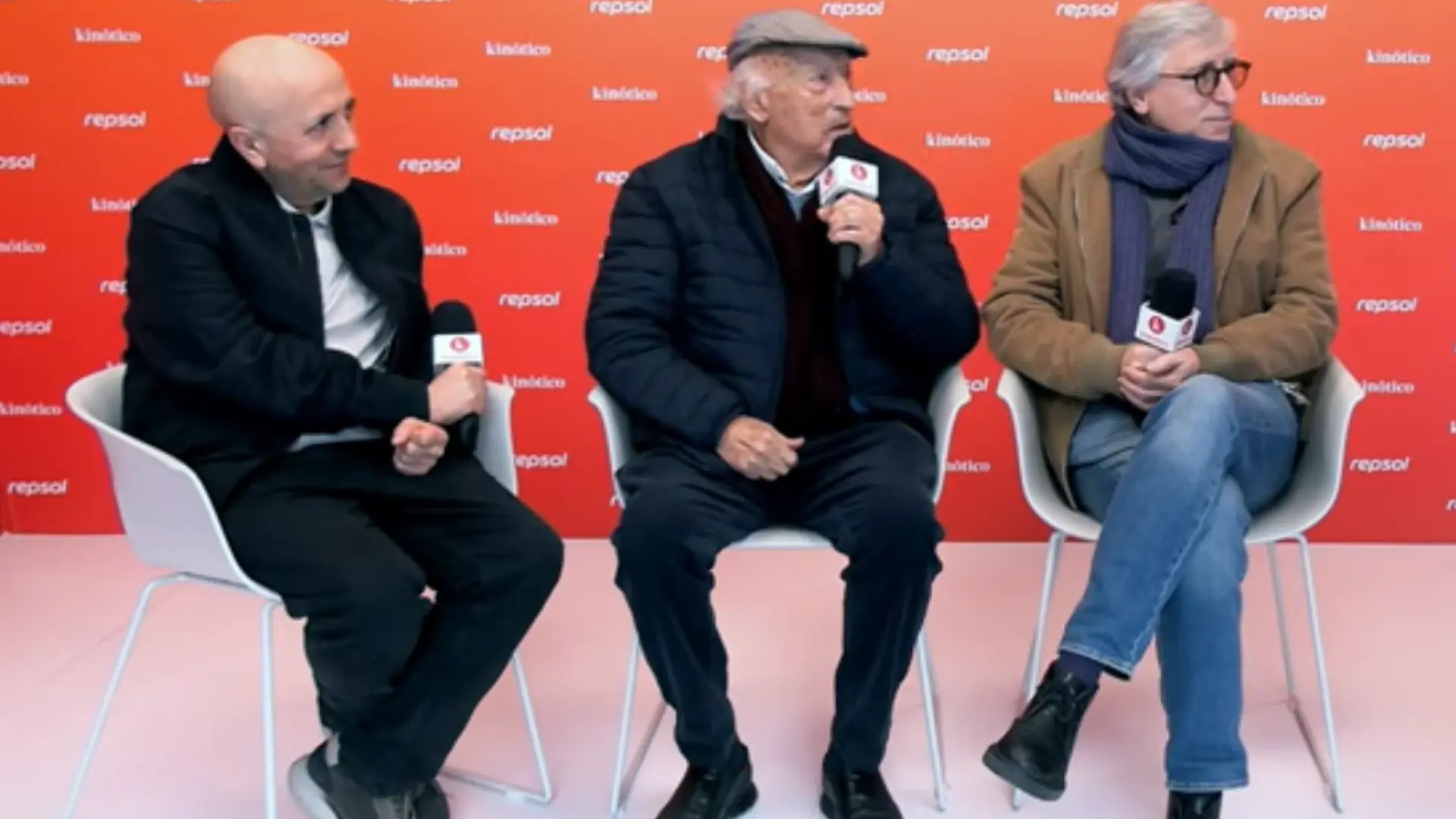 Luis Alegre, Manuel Vicent y David Trueba