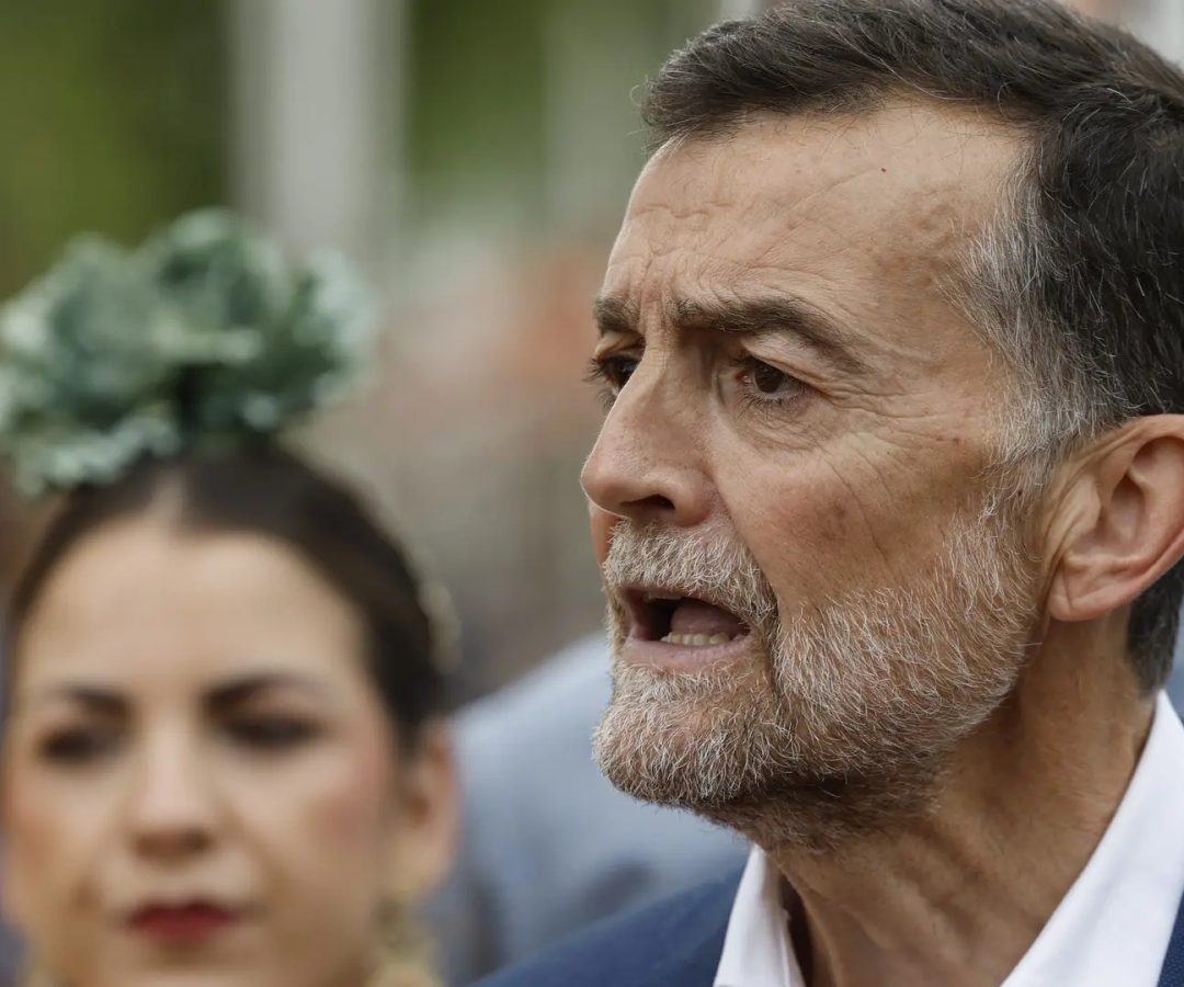 El candidato de Por Andalucía a la presidencia de la Junta, Antonio Maíllo.EFE