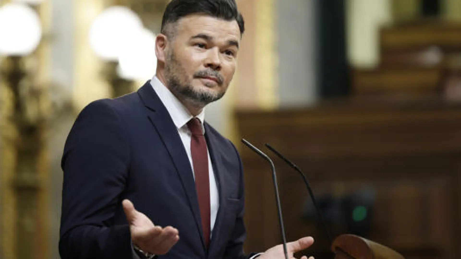 Gabriel Rufián en una imagen de archivo.EFE.