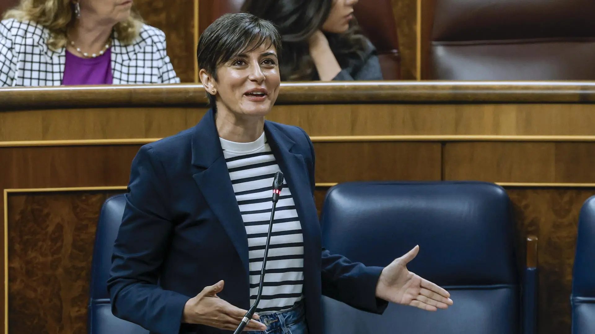 La ministra de Vivienda, Isabel Rodríguez, en el Congreso (archivo).J.J. Guillén / EFE