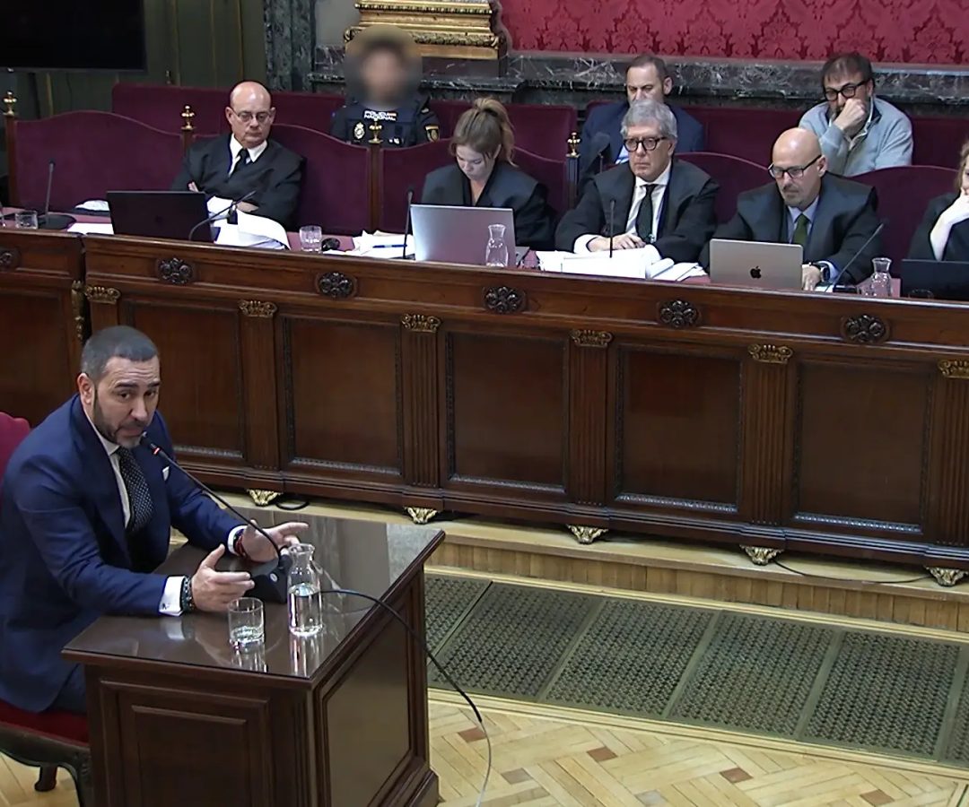 El empresario Víctor de Aldama este miércoles ante el Tribunal Supremo. 20minutos