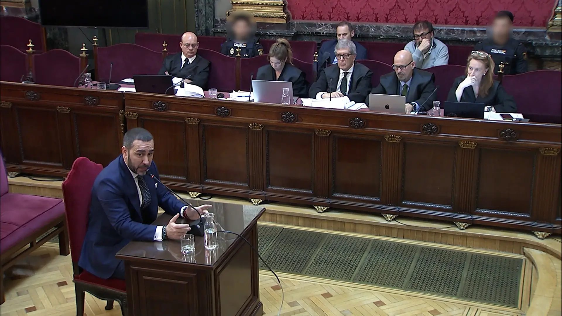 El empresario Víctor de Aldama este miércoles ante el Tribunal Supremo. 20minutos