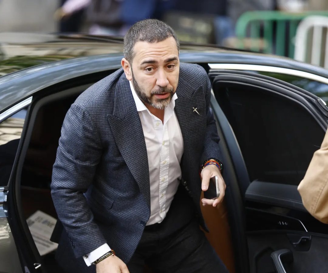  El acusado Víctor de Aldama a su llegada al Tribunal Supremo el pasado jueves.Rodrigo Jiménez