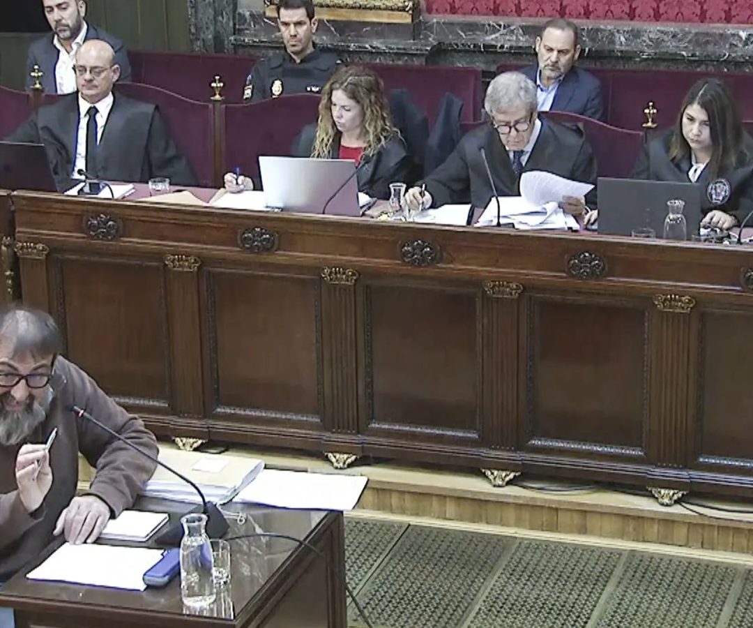 Koldo García, declarando ante el juez.