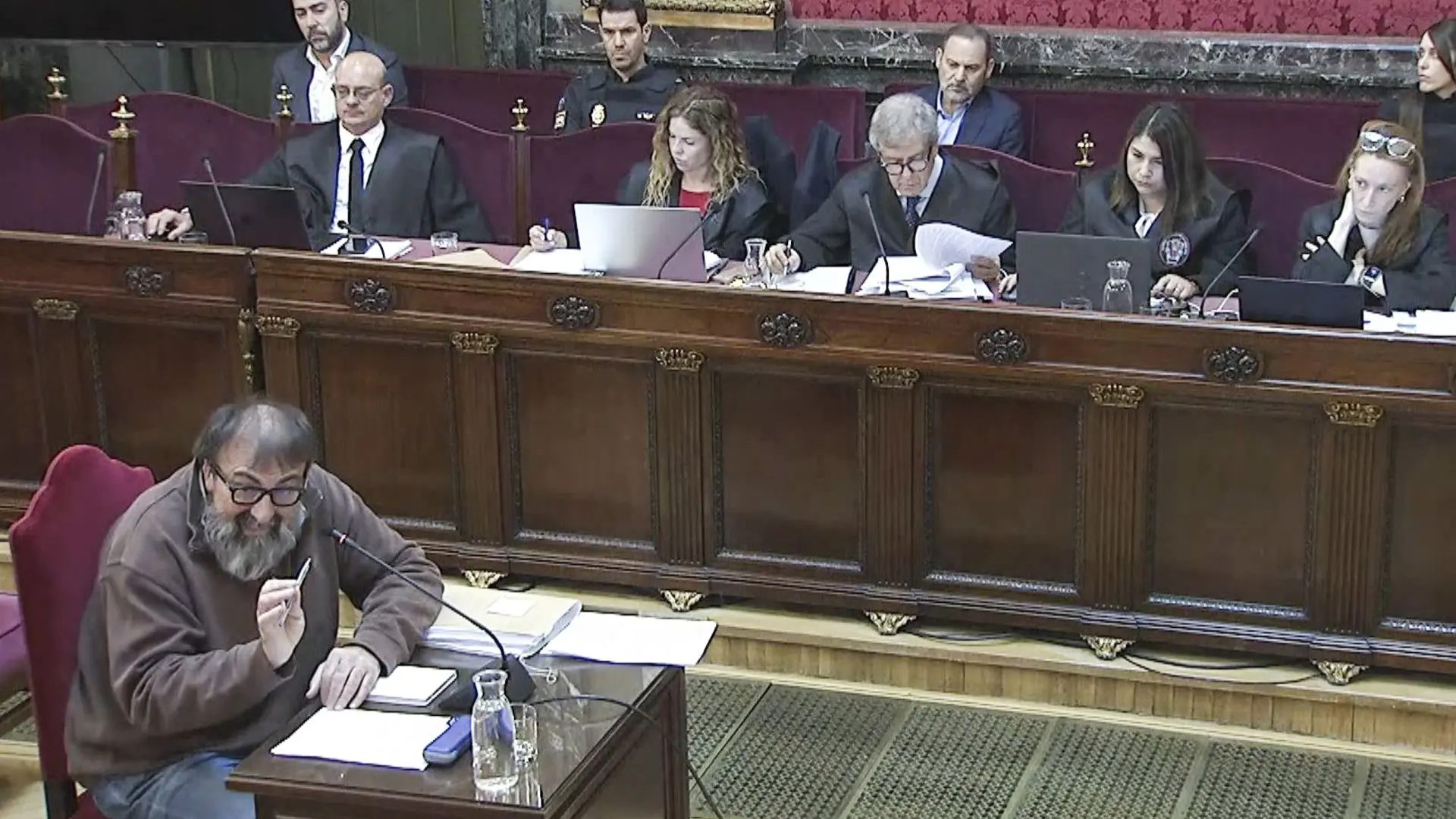 Koldo García, declarando ante el juez.