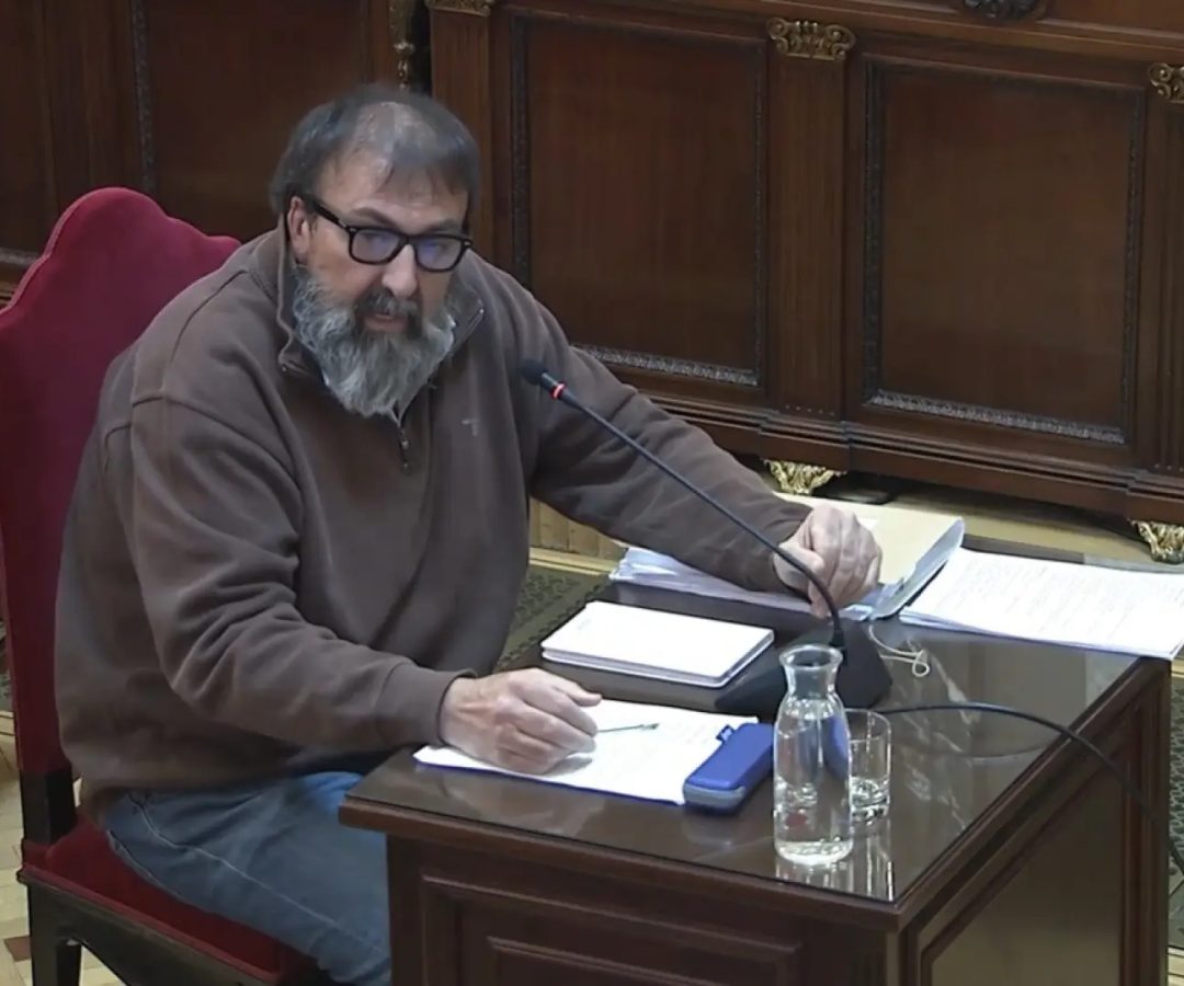 El exasesor ministerial Koldo García durante su declaración en el Tribunal Supremo.EUROPA PRESS