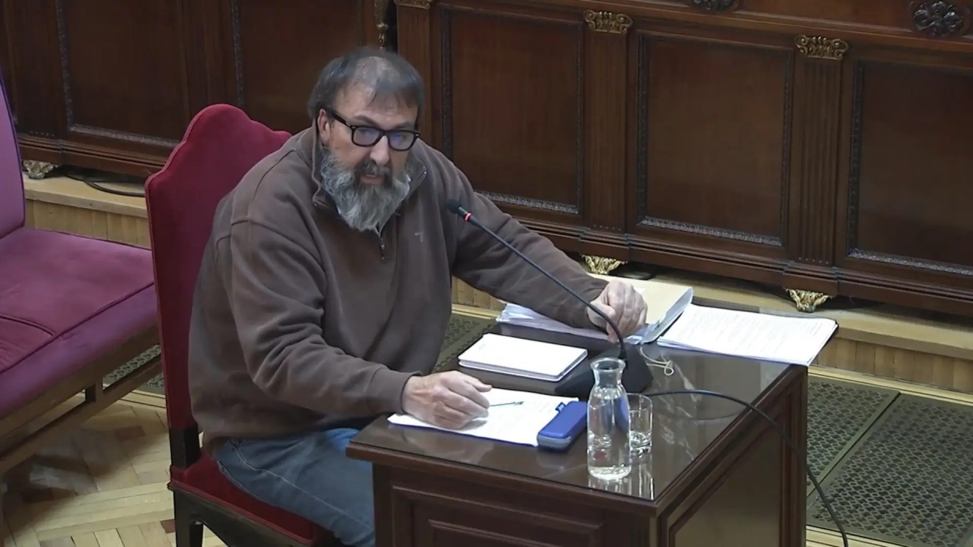 El exasesor ministerial Koldo García durante su declaración en el Tribunal Supremo.EUROPA PRESS