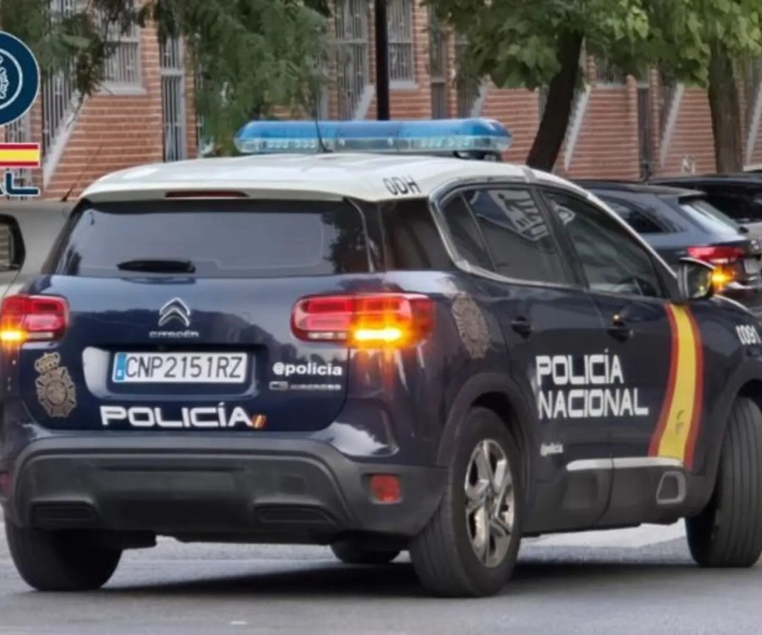Imagen de un vechículo de la Policía Nacional.ARCHIVO