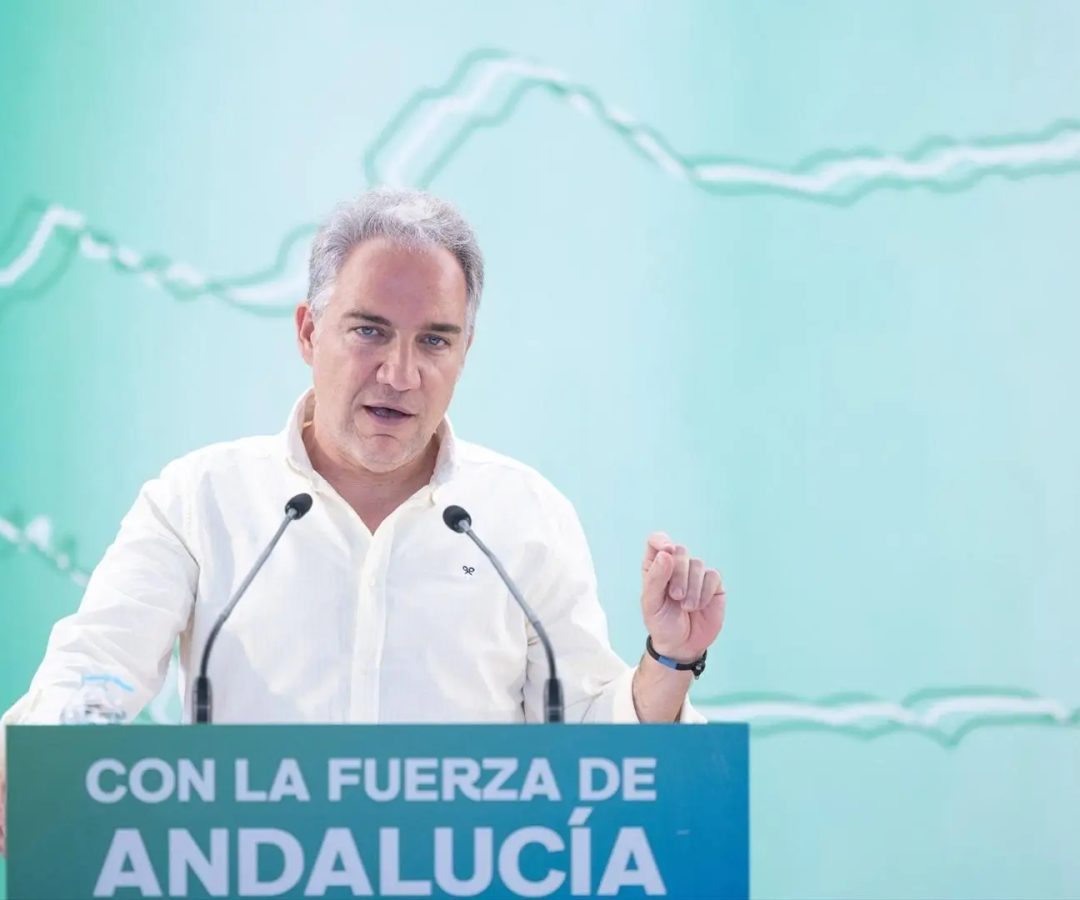 El vicesecretario de Coordinación Autonómica, Local y Análisis Electoral del PP, Elías Bendodo, en un acto en Málaga.Europa Press