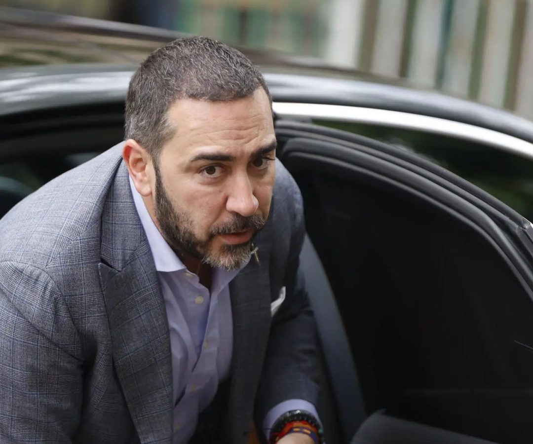 Víctor de Aldama a su llegada al Tribunal Supremo el pasado 4 de mayo.EFE
