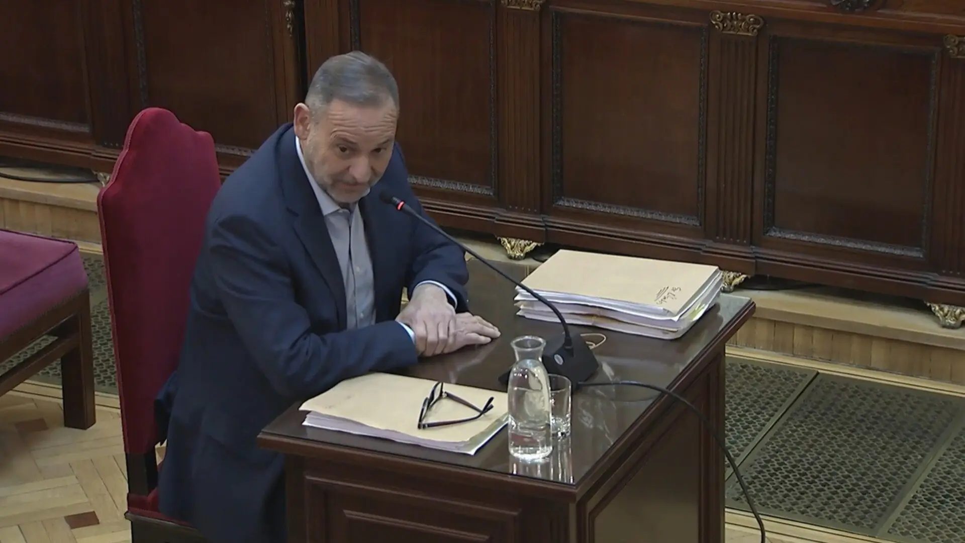 El exministro Ábalos, en el Supremo.