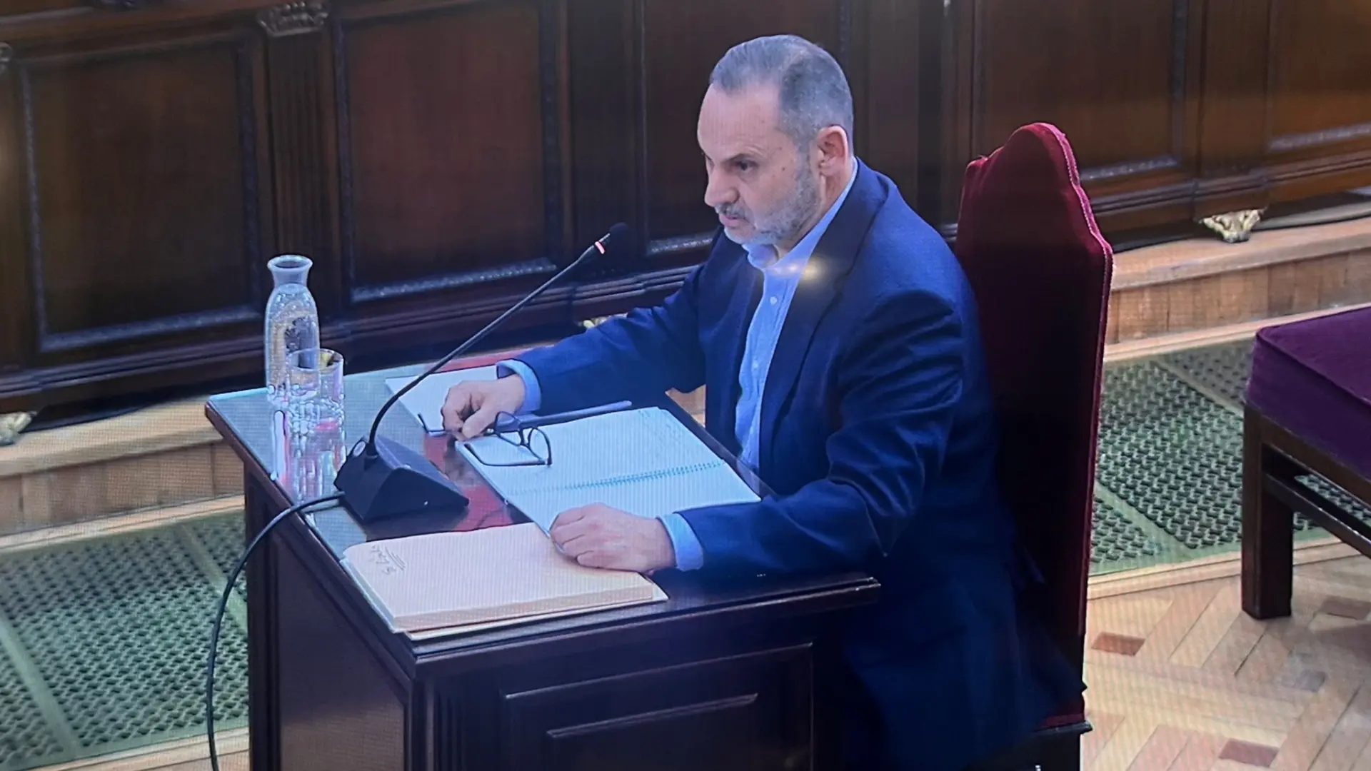 José Luis Ábalos, en su alegato final ante el Tribunal Supremo.20minutos