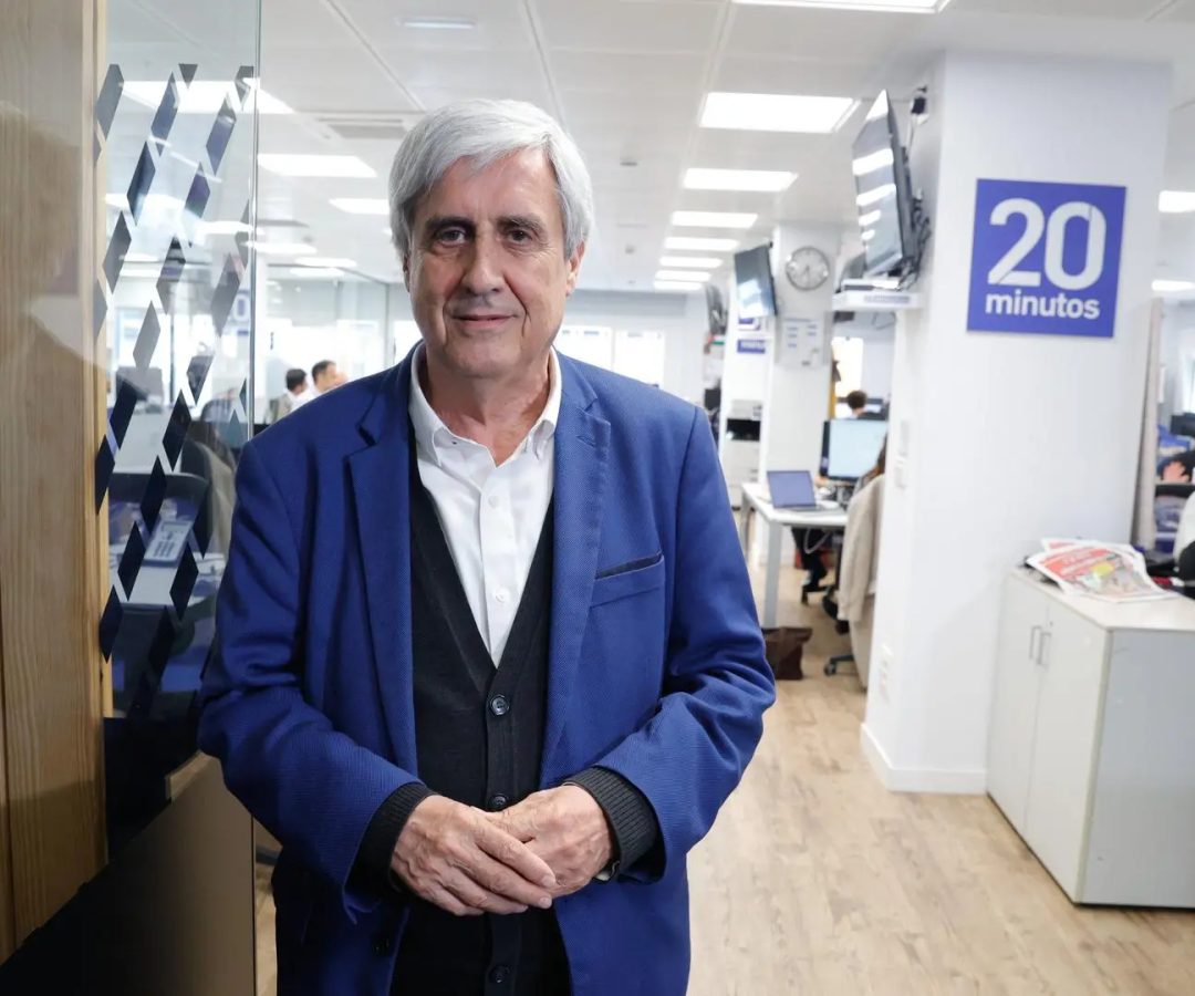 Badiola, durante la entrevistaSergio García Carrasco
