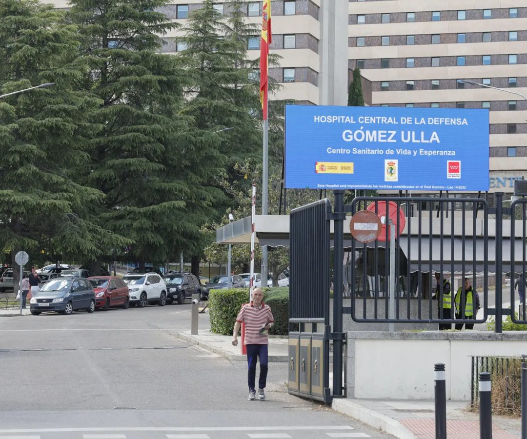 Hospital Gómez Ulla, en Madrid.EFE