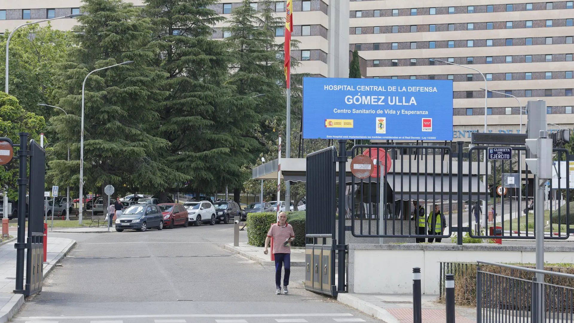 Hospital Gómez Ulla, en Madrid.EFE