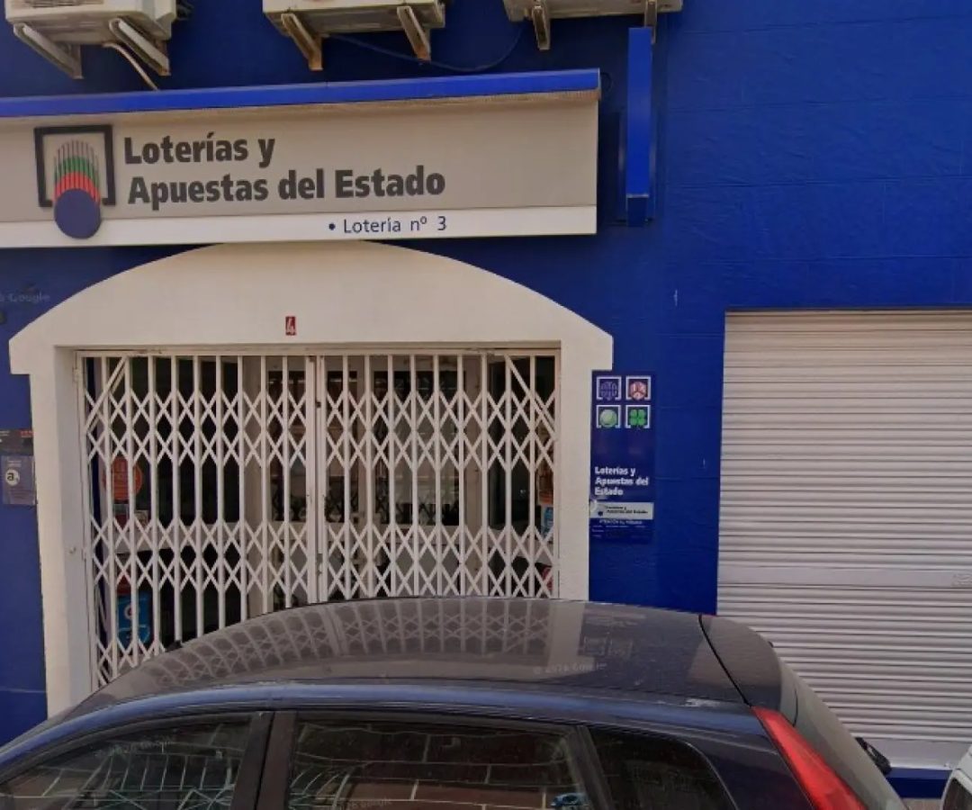 Administración de Loterías de Mazarrón, Murcia.GOOGLE STREET VIEW