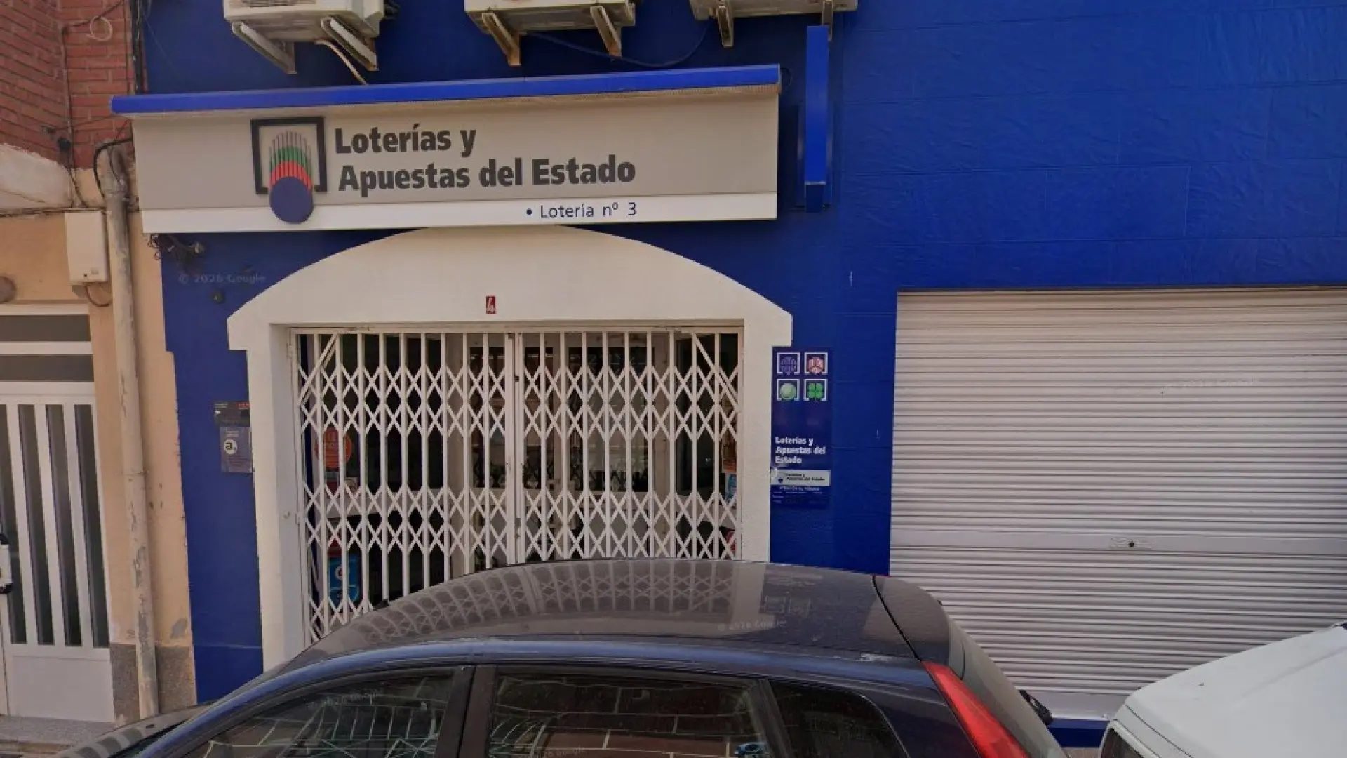 Administración de Loterías de Mazarrón, Murcia.GOOGLE STREET VIEW