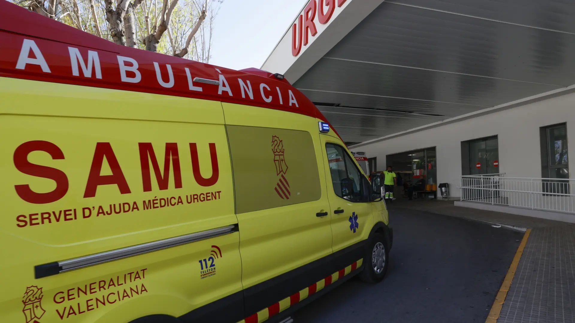 Entrada de Urgencias del Hospital Universitario de San Juan de Alicante, hospital de referencia para enfermedades infecciosas.EFE