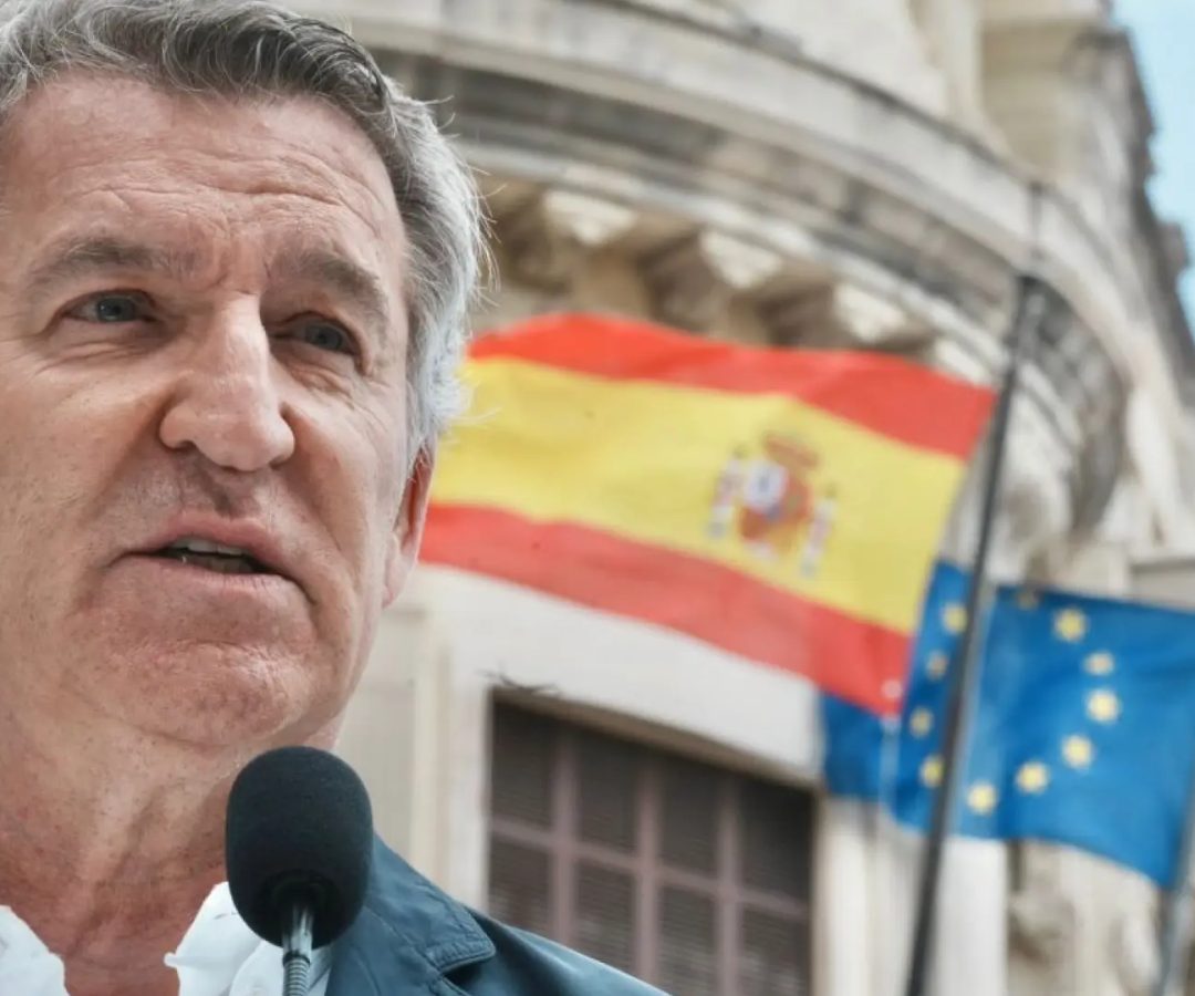 Alberto Núñez Feijóo en un acto este sábado.SERVIMEDIA