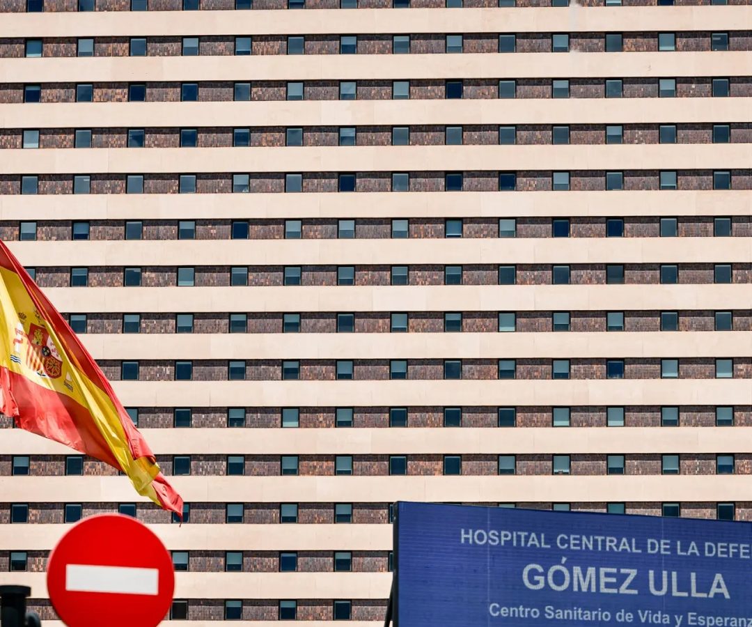 Fachada del Hospital Gómez Ulla, a 11 de mayo de 2026, en Madrid (España)Europa Press