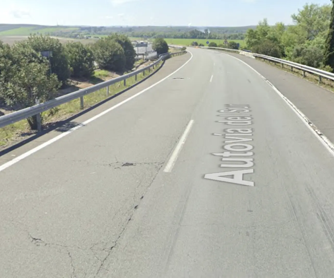 El accidente múltiple ocurrió en la autovía A-4 a su paso por Córdoba.GOOGLE MAP