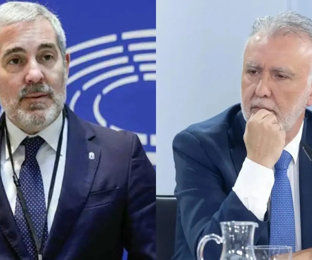 Fotomontaje de Fernando Clavijo (i) y Ángel Víctor Torres (d).Agencias