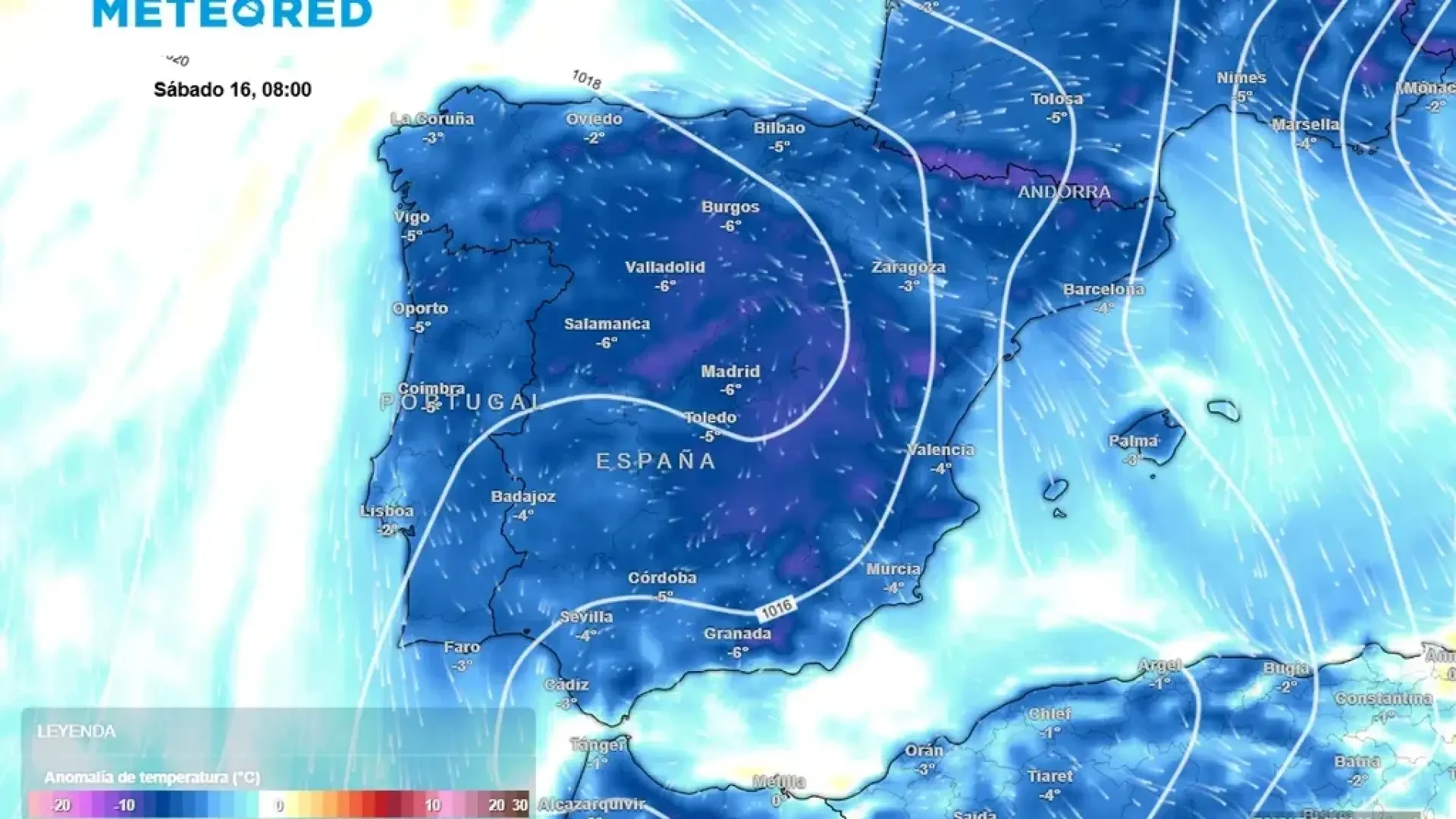 Vuelve el frío y la nieve a España en pleno mes de mayo.Meteored.