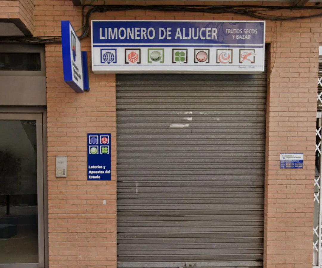 Administración donde ha sido validado el boleto en Aljucer.GOOGLE MAPS