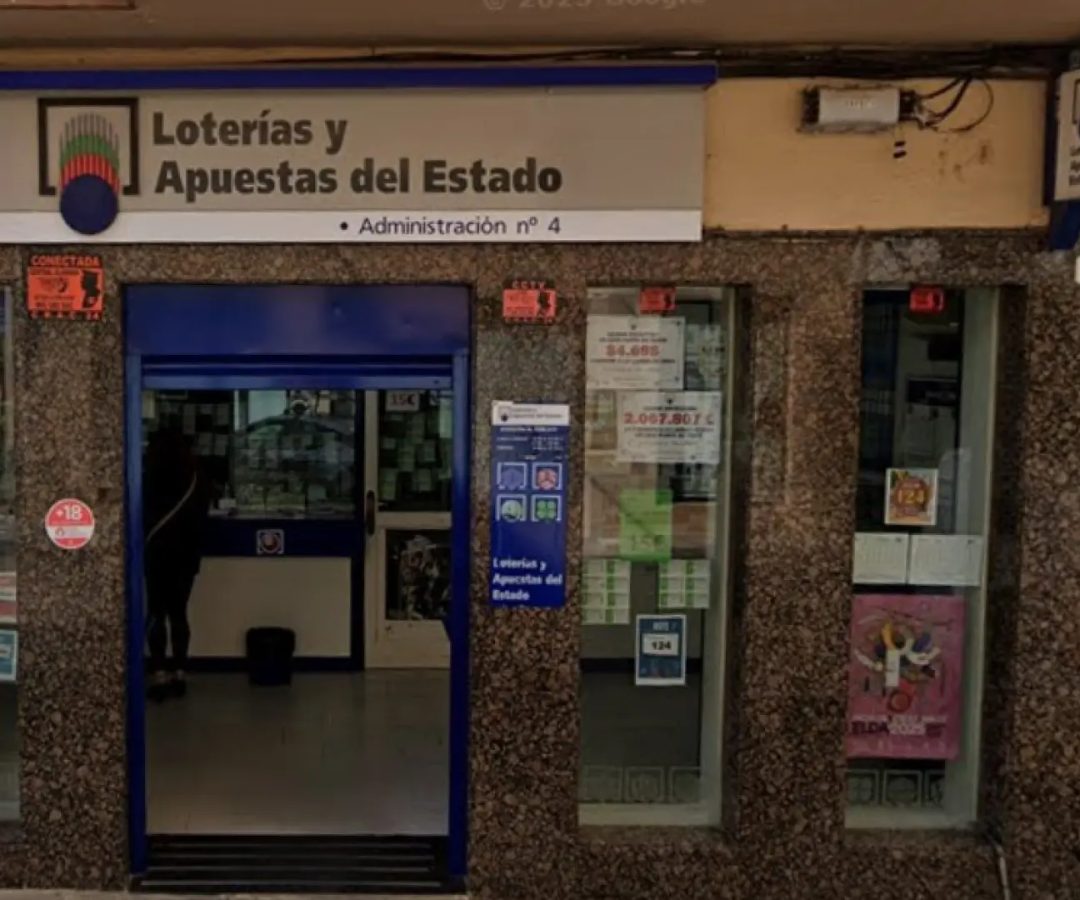 Administración de Loterías de Elda, Alicante.GOOGLE STREET VIEW