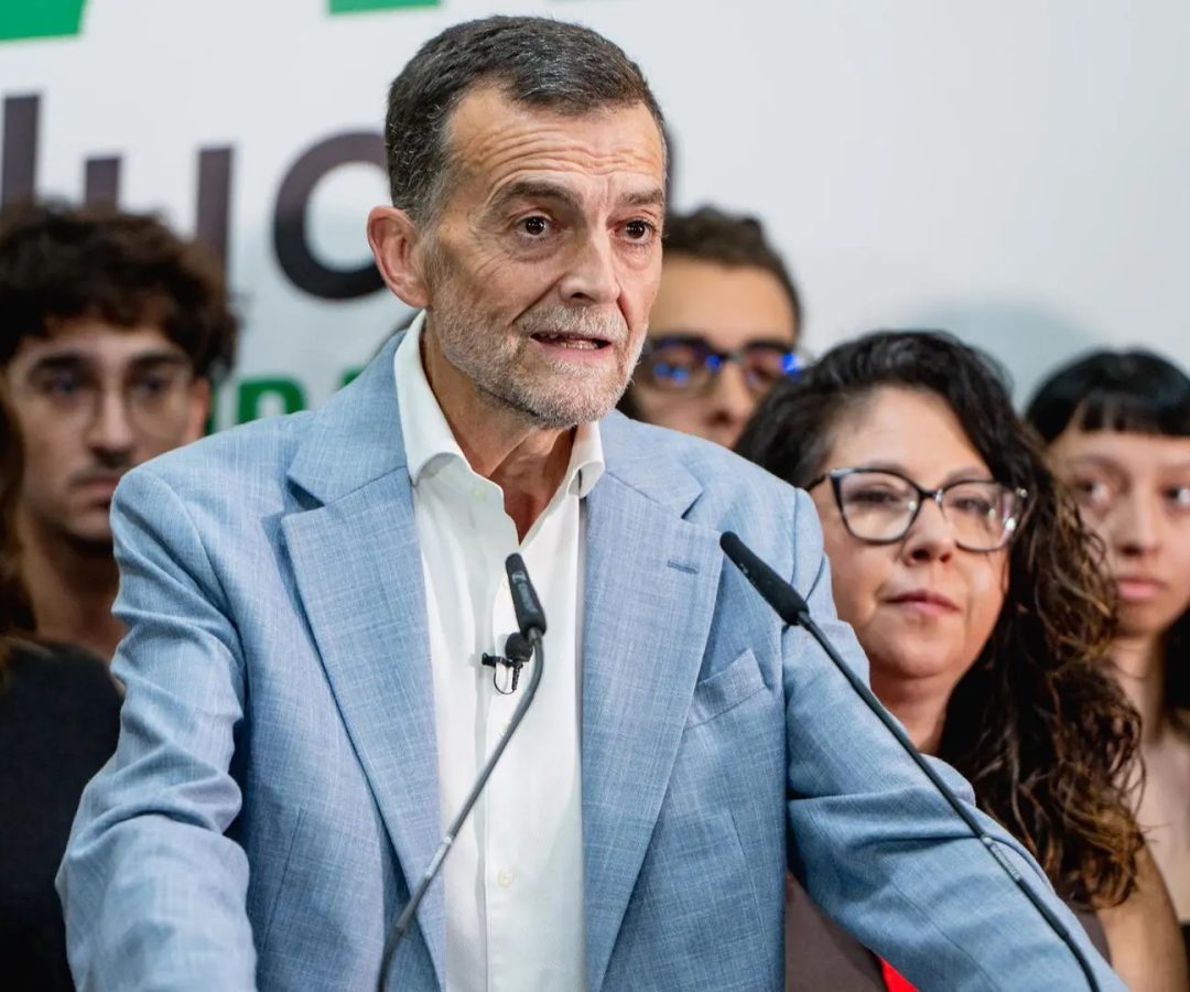 El candidato de Por Andalucía a la presidencia de la Junta, Antonio Maíllo.EFE