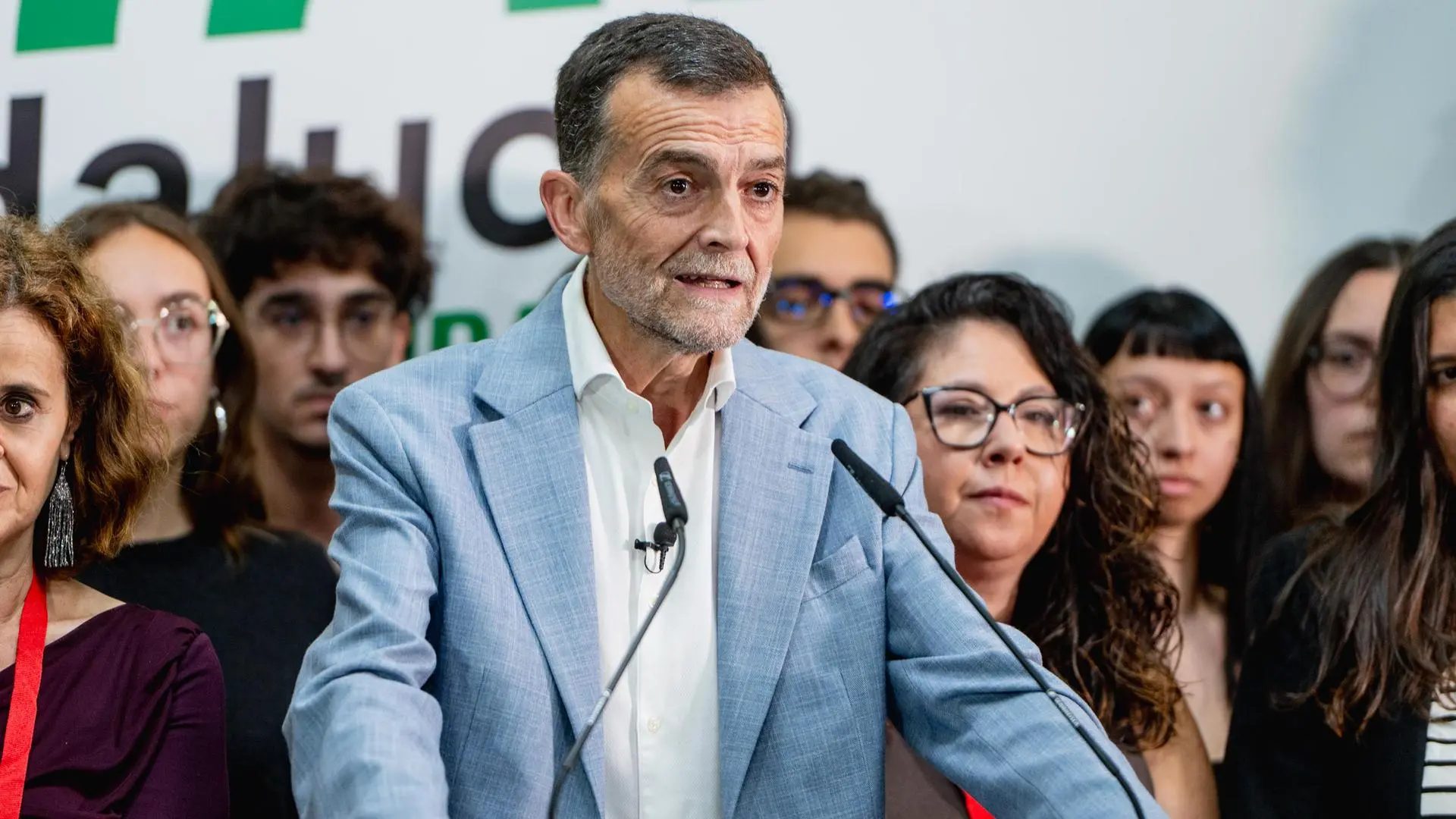 El candidato de Por Andalucía a la presidencia de la Junta, Antonio Maíllo.EFE