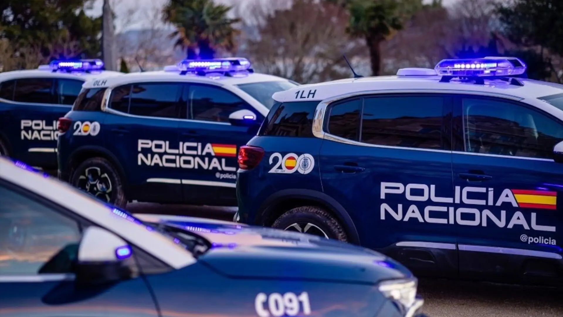 Coches de la Policía Nacional. POLICÍA NACIONAL