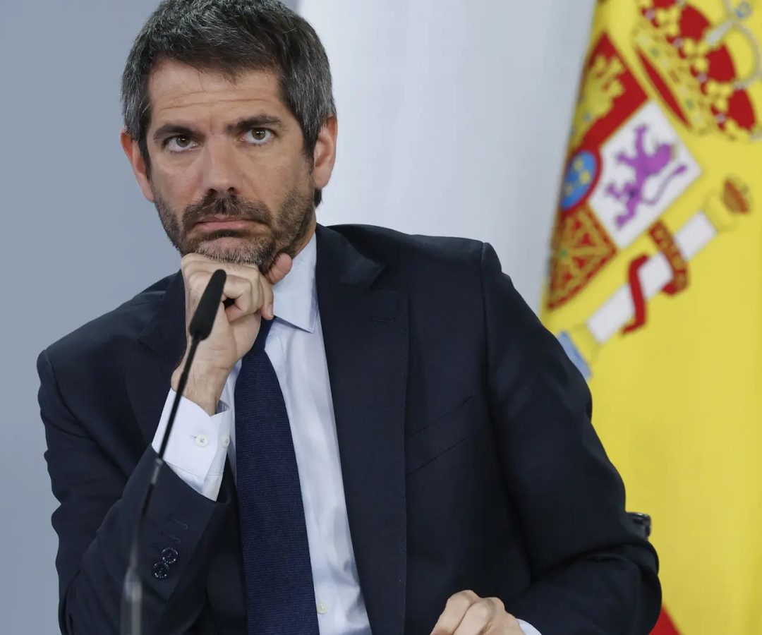 MADRID, 19/05/2026.- El ministro de Cultura, Ernest Urtasun, ofrece una rueda de prensa tras la reunión del Consejo de Ministros en la Moncloa, este martes. EFE/Chema MoyaChema Moya