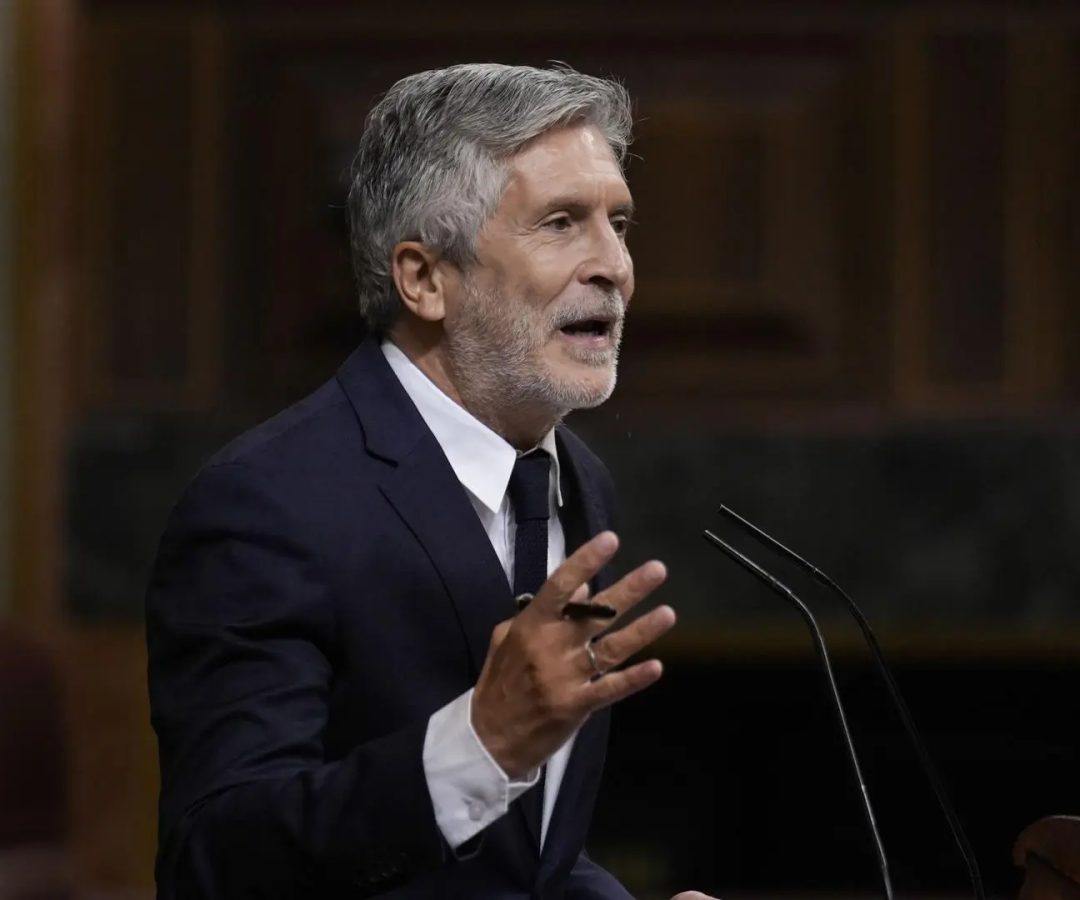 El ministro del Interior, Fernando Grande Marlaska.EFE