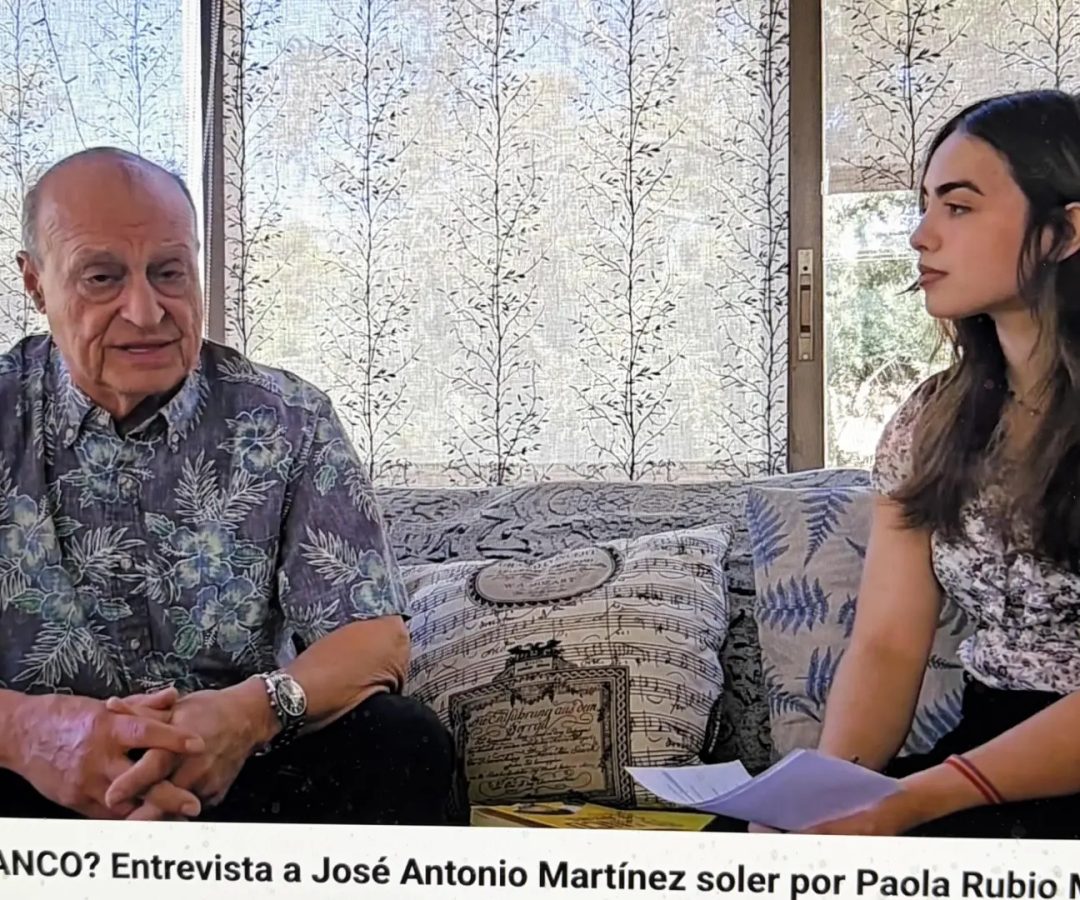 JAMS con Paola Rubio. Entrevista para la Facultad de Periodismo de la Universidad Complutense.jams