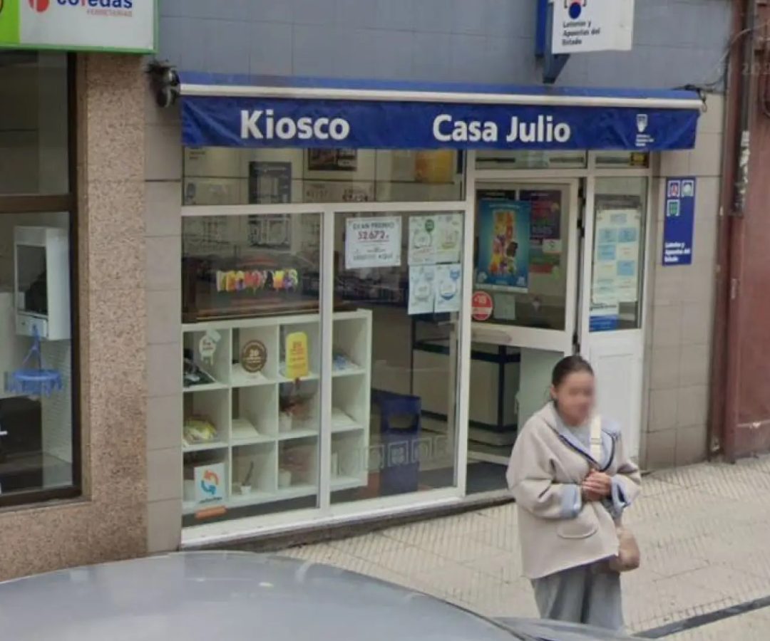 Depacho receptor de loterías en Oviedo.GOOGLE STREET VIEW