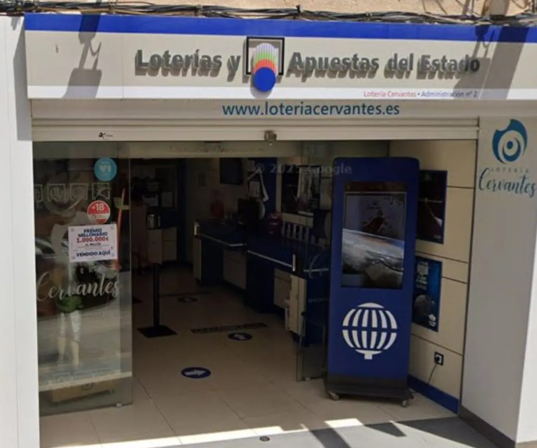 Administración de loterías 2 de Villena, Alicante.GOOGLE STREET VIEW